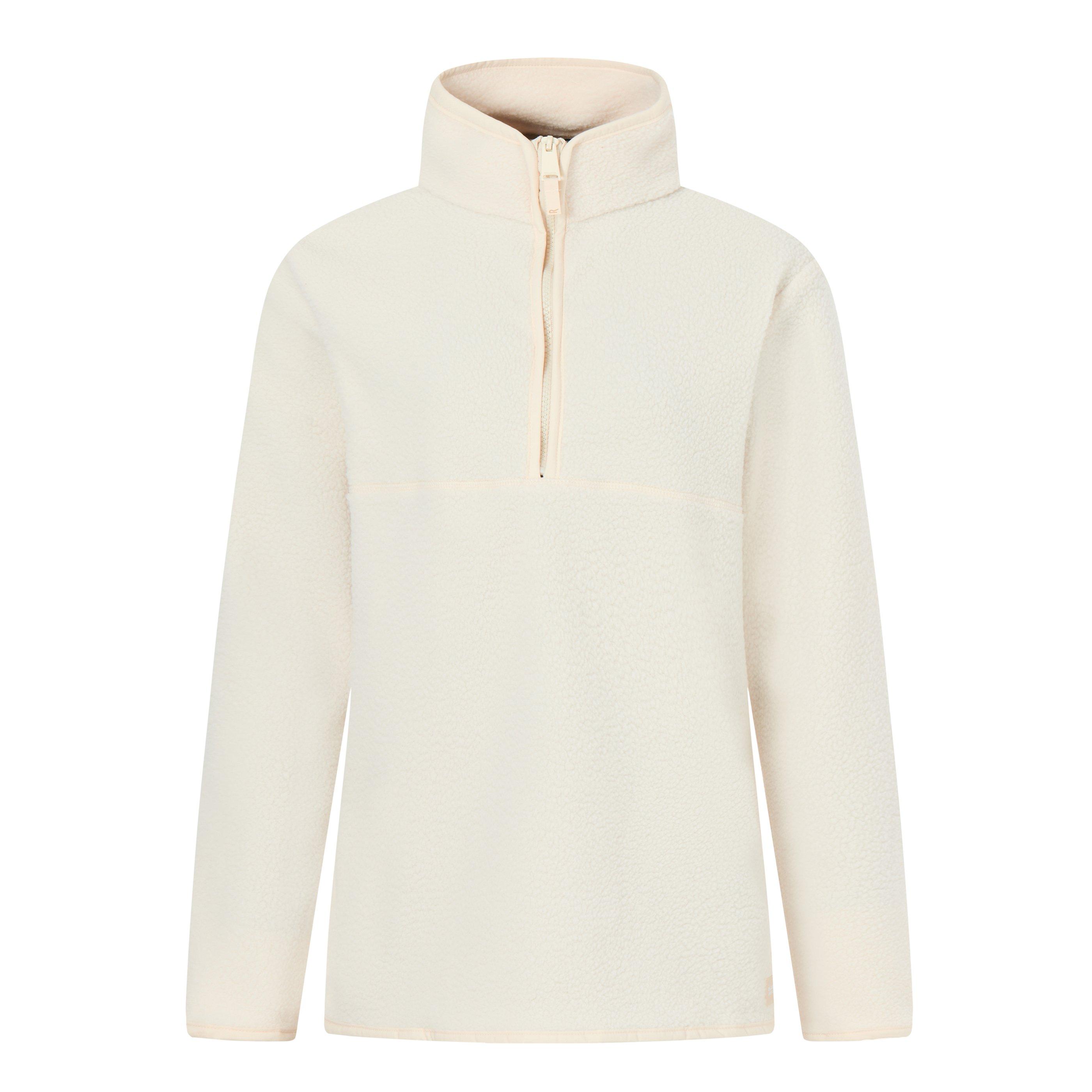 Mikina Regatta Light Vanilla 260905 Women's Frankie Borg 1/4-Zip Fleece Top - 1
