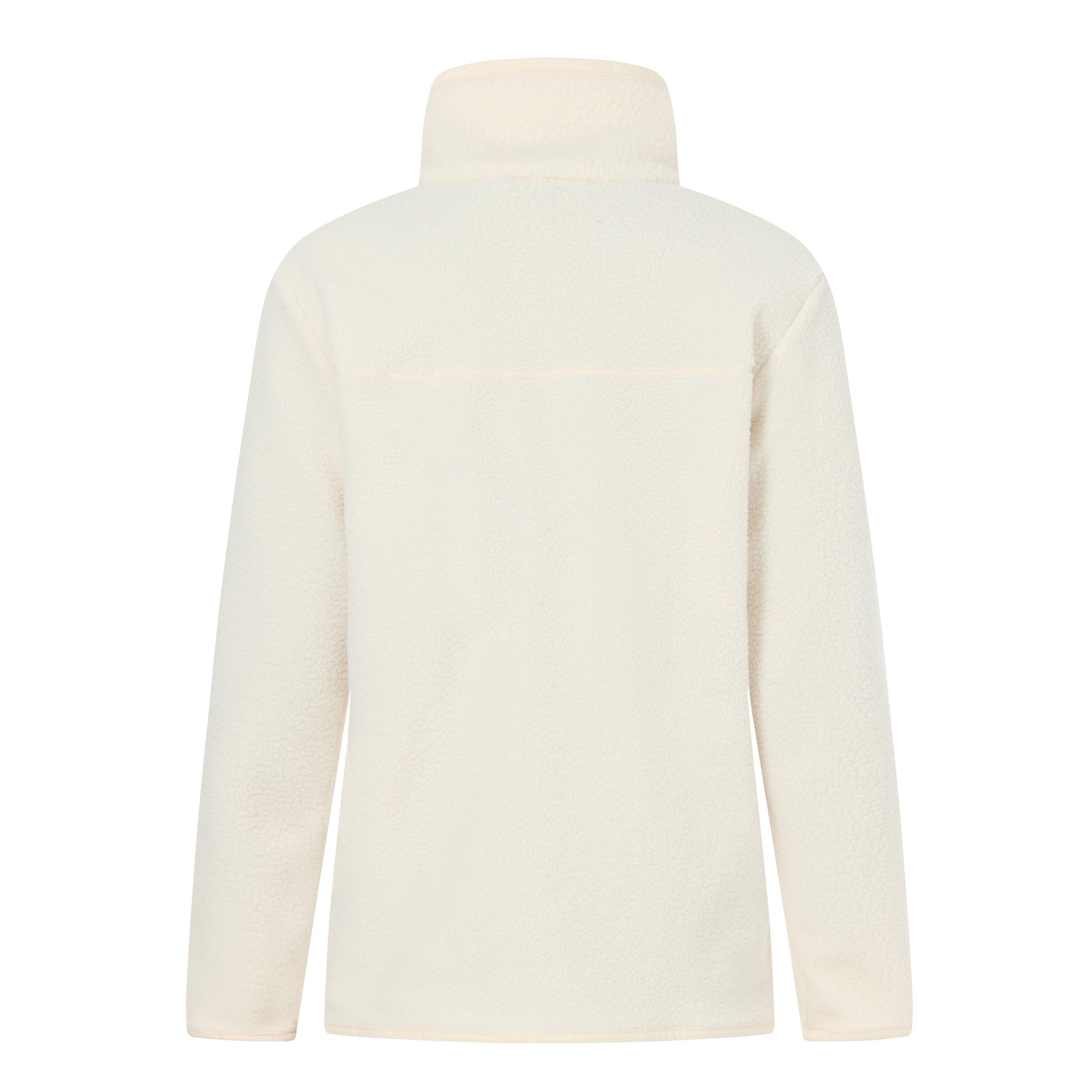 Mikina Regatta Light Vanilla 260905 Women's Frankie Borg 1/4-Zip Fleece Top - 2