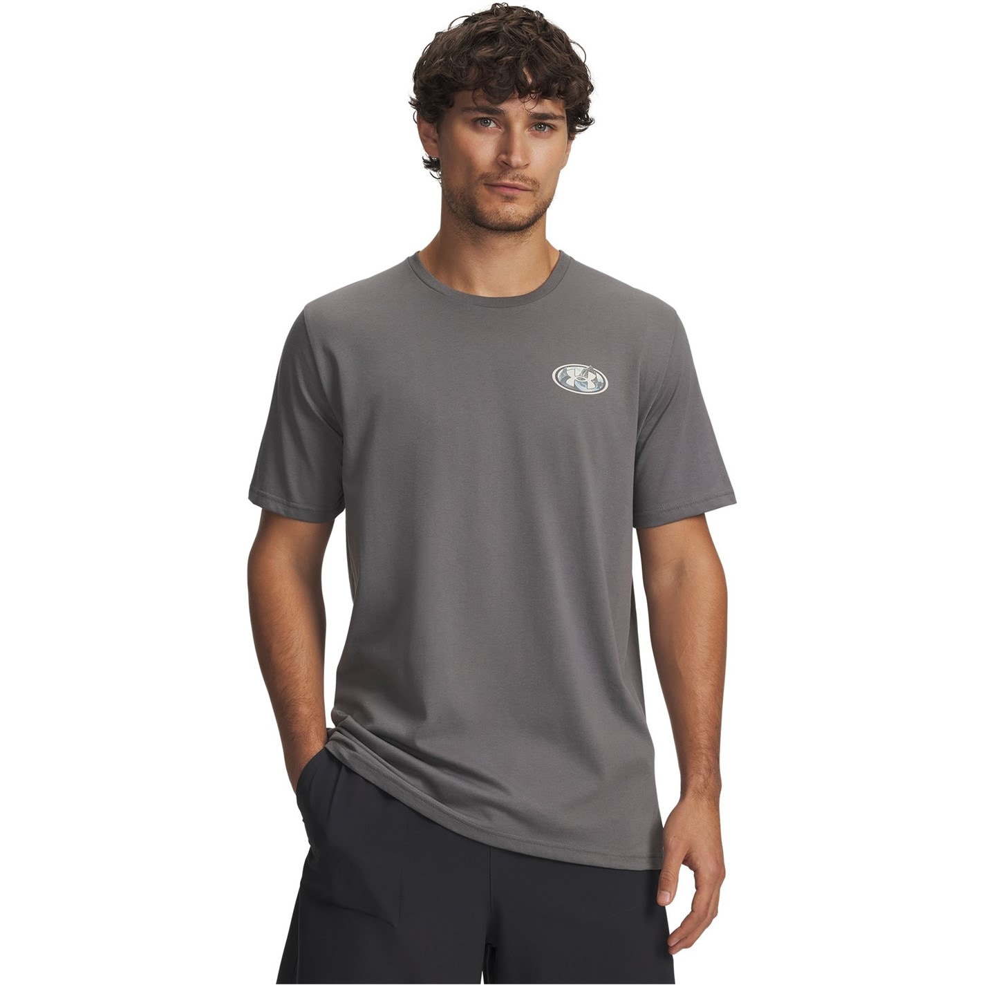 Tričko Under Armour Green 2058636 Men's Mountain Short Sleeve Performance T-Shirt - 1