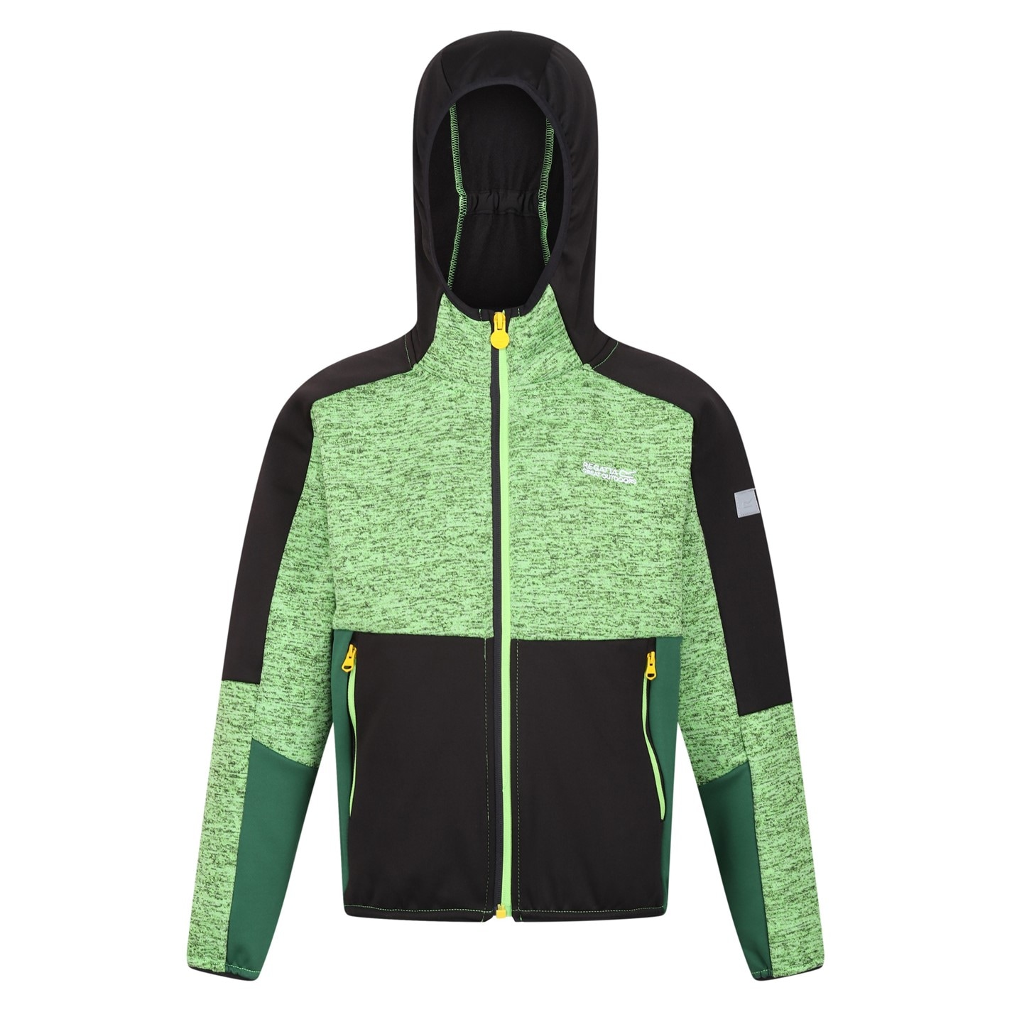 Regatta JasmnGrn 6978915 Unisex Kids' Dissolver Full-Zip Fleece - 1