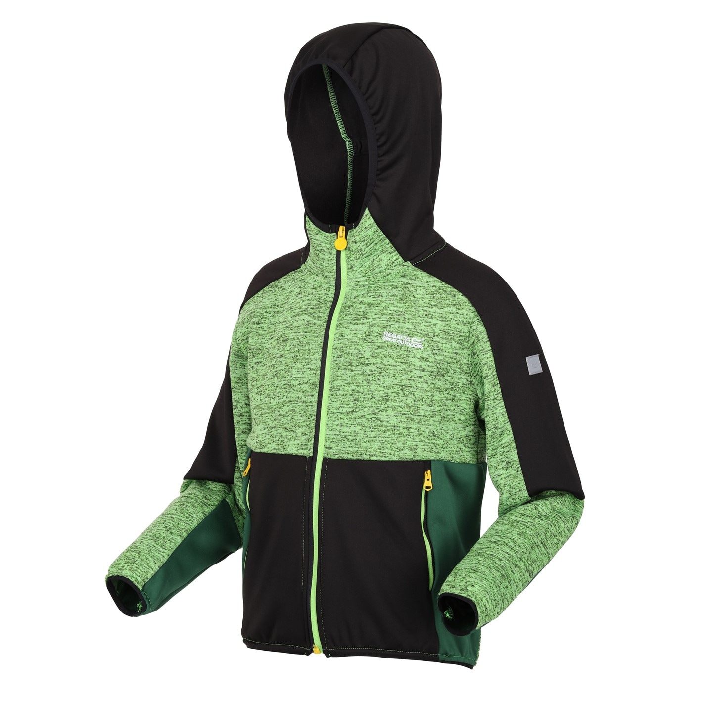 Regatta JasmnGrn 6978915 Unisex Kids' Dissolver Full-Zip Fleece - 3