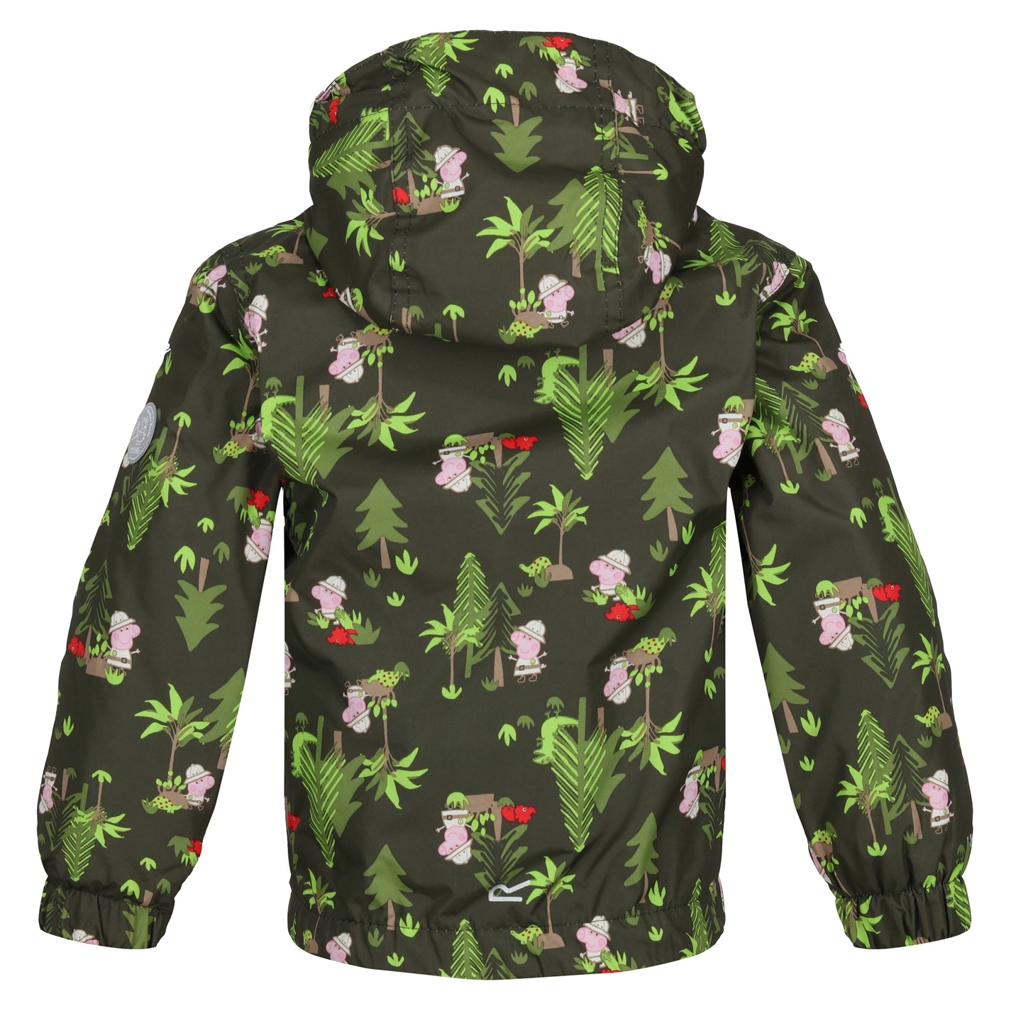 Regatta Dark Khaki 9474219 Kids' Peppa Softshell Jacket - 2