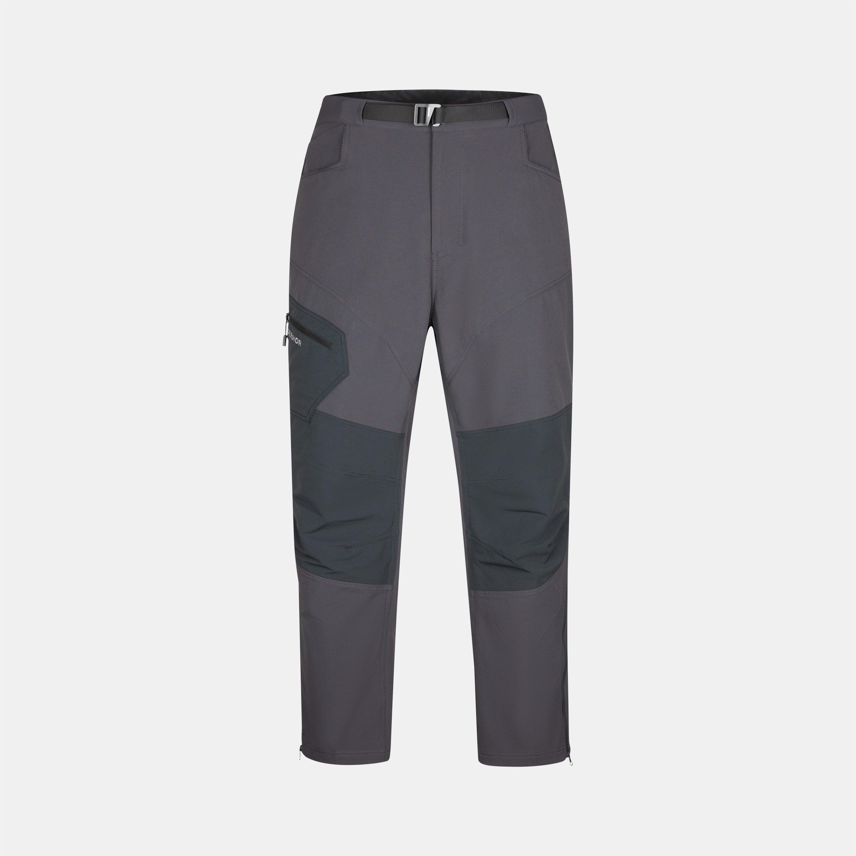 Kalhoty Karrimor Grey/Black 4325913 Mens Water Resistant Zipped Cuffs Winter Walking Trousers - 1
