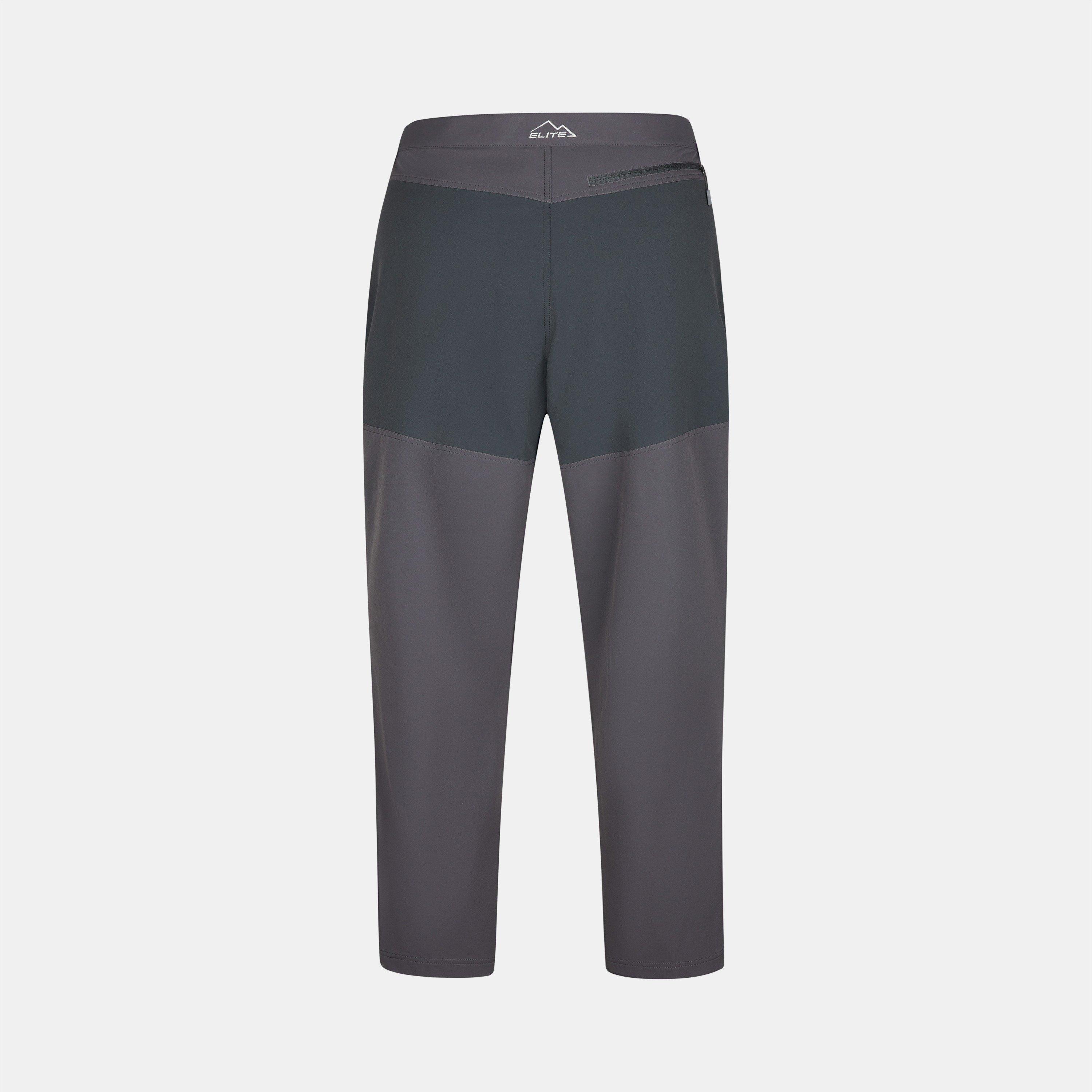 Kalhoty Karrimor Grey/Black 4325913 Mens Water Resistant Zipped Cuffs Winter Walking Trousers - 2