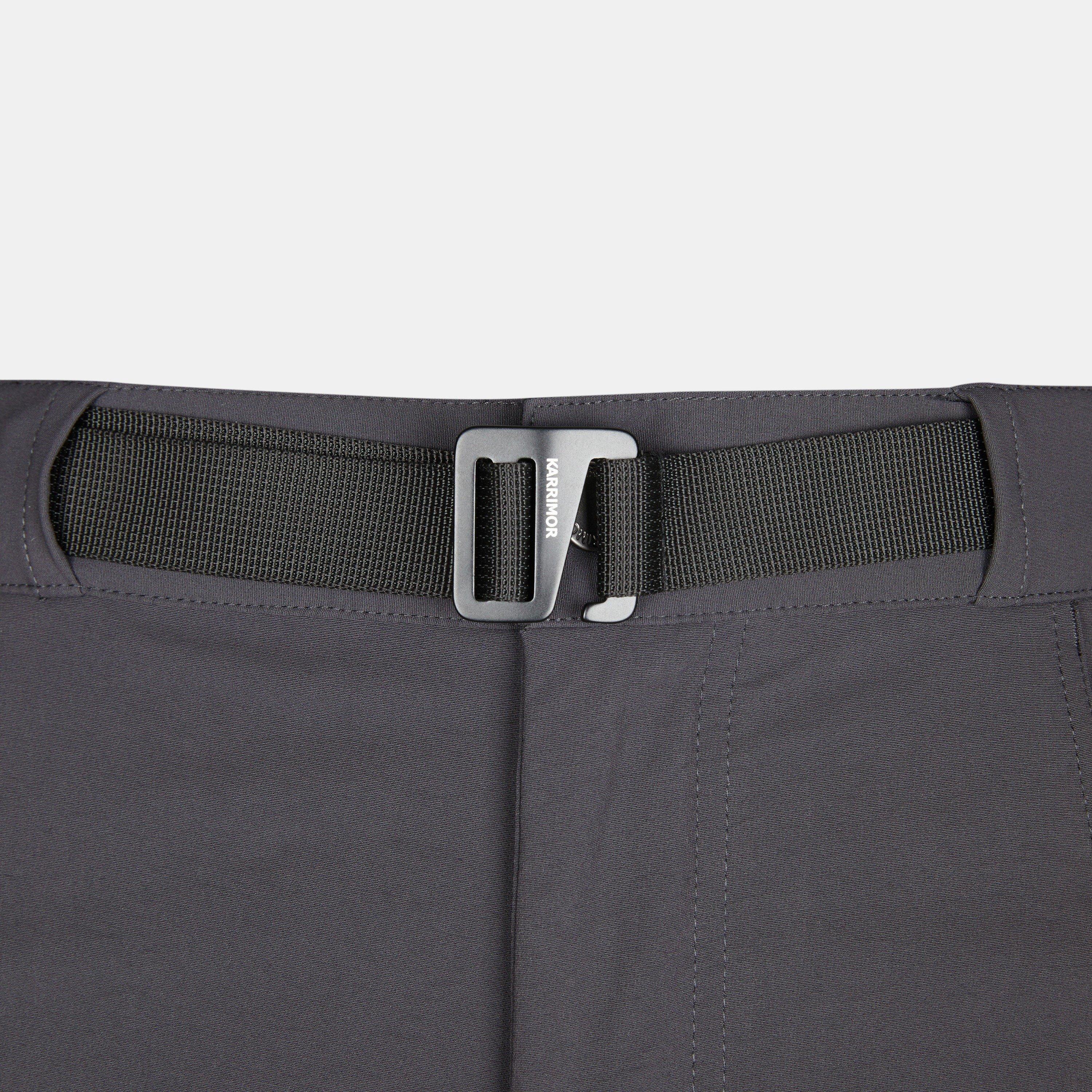 Kalhoty Karrimor Grey/Black 4325913 Mens Water Resistant Zipped Cuffs Winter Walking Trousers - 4
