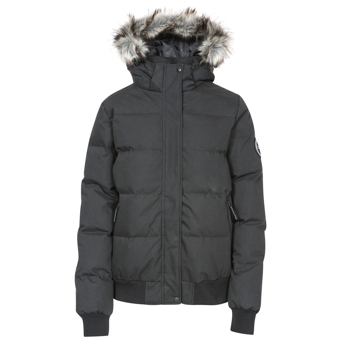 Dámska bunda DLX Black 2505519 Women's Kendrick Fitted Insulated Down Jacket - 7