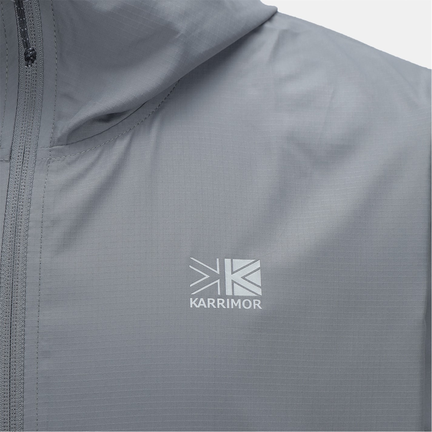 Bunda Karrimor Charcoal 882246 Mens Water and Wind Resistant Full Zip Hooded Jacket - 4