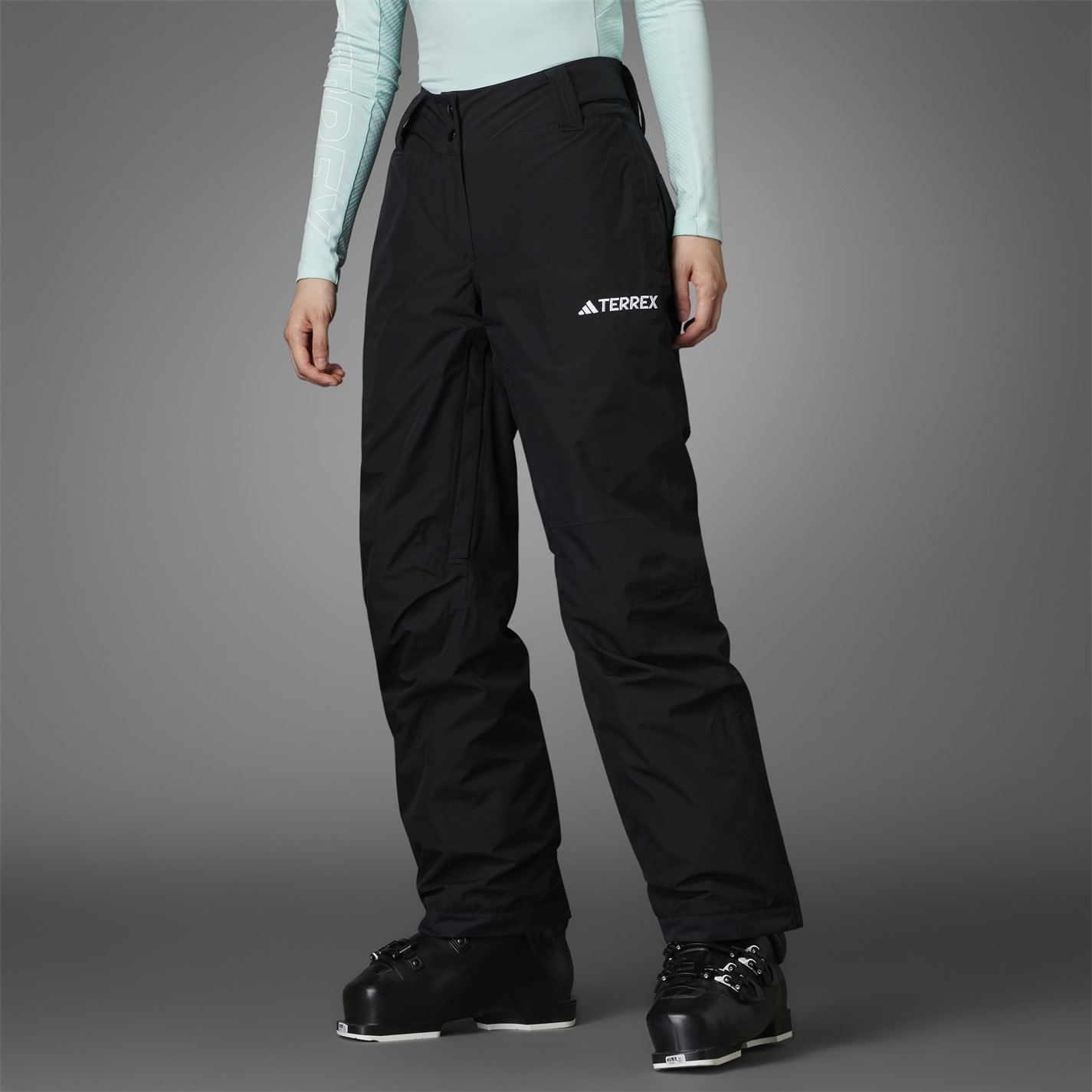 Nohavice adidas Black 2181430 Women's Waterproof Trousers - 12