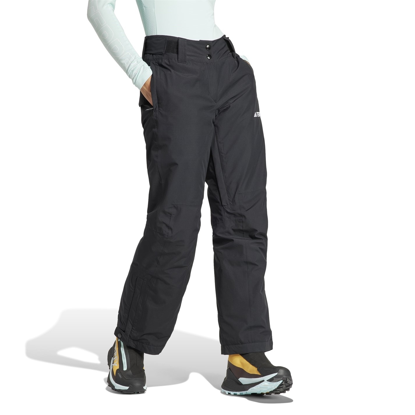 Nohavice adidas Black 2181430 Women's Waterproof Trousers - 4