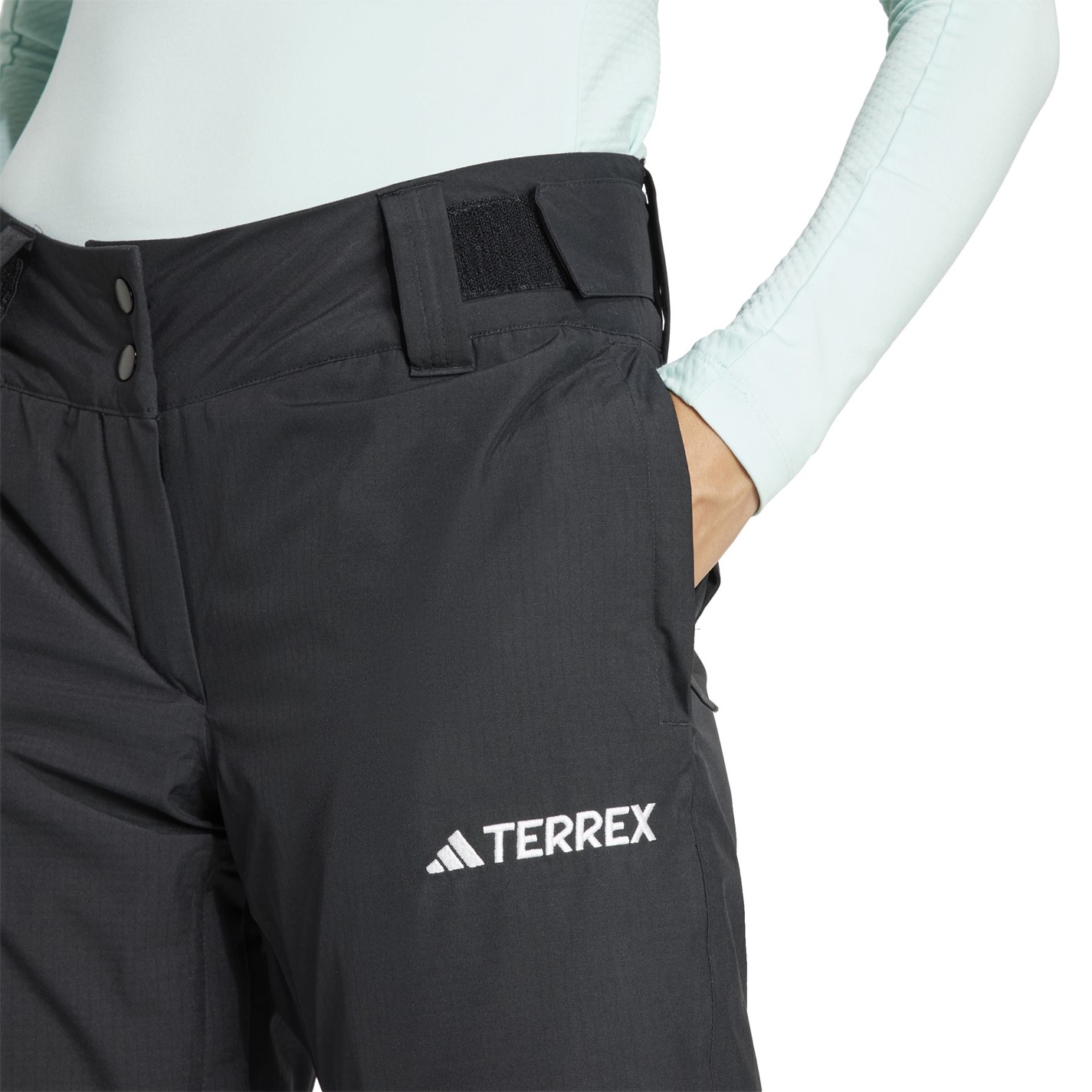 Nohavice adidas Black 2181430 Women's Waterproof Trousers - 5