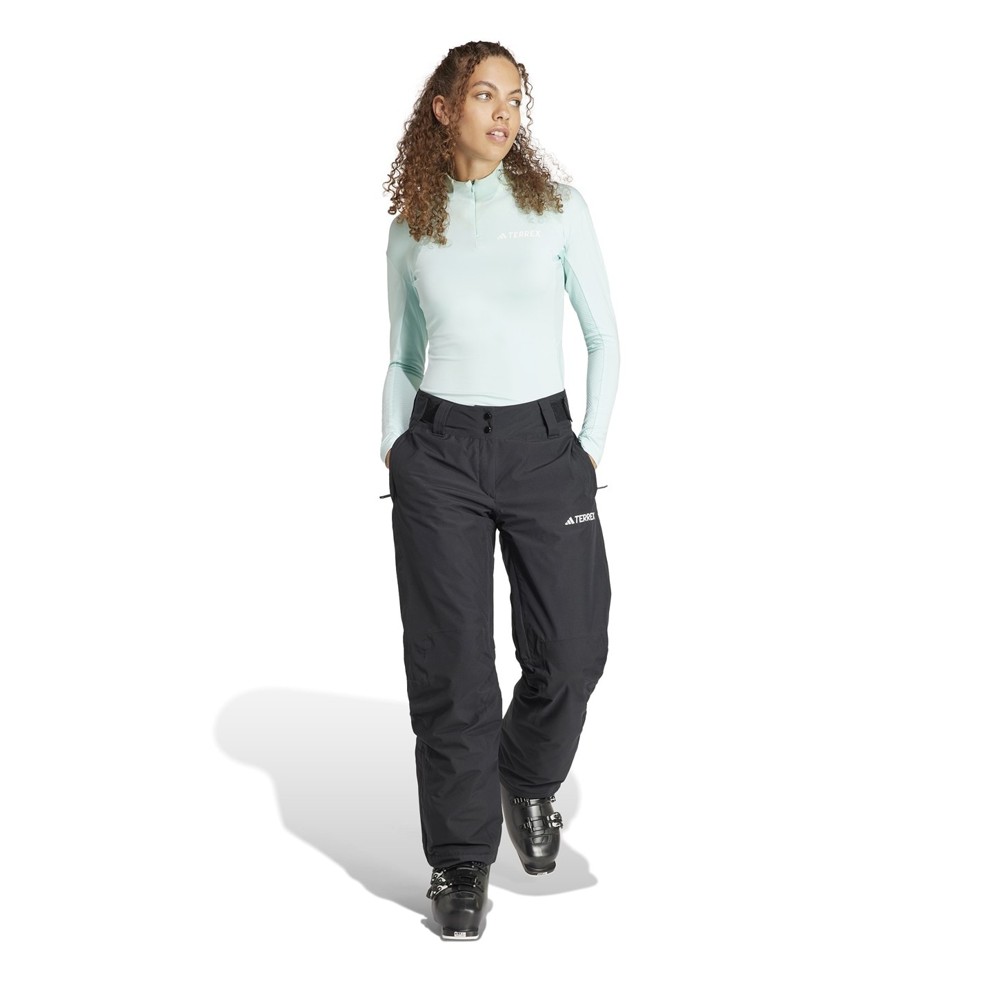 Nohavice adidas Black 2181430 Women's Waterproof Trousers - 7