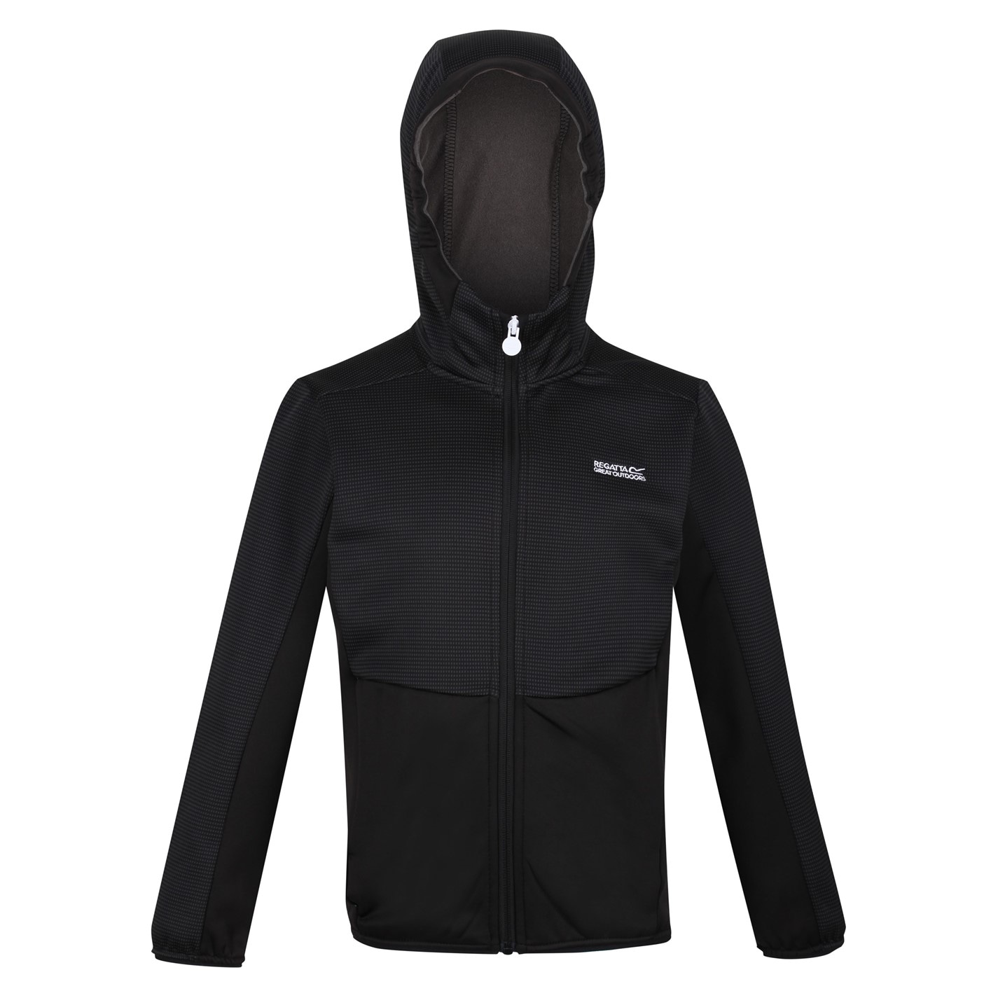 Regatta Black 5587976 Full Zip Fleece Fabric - 1