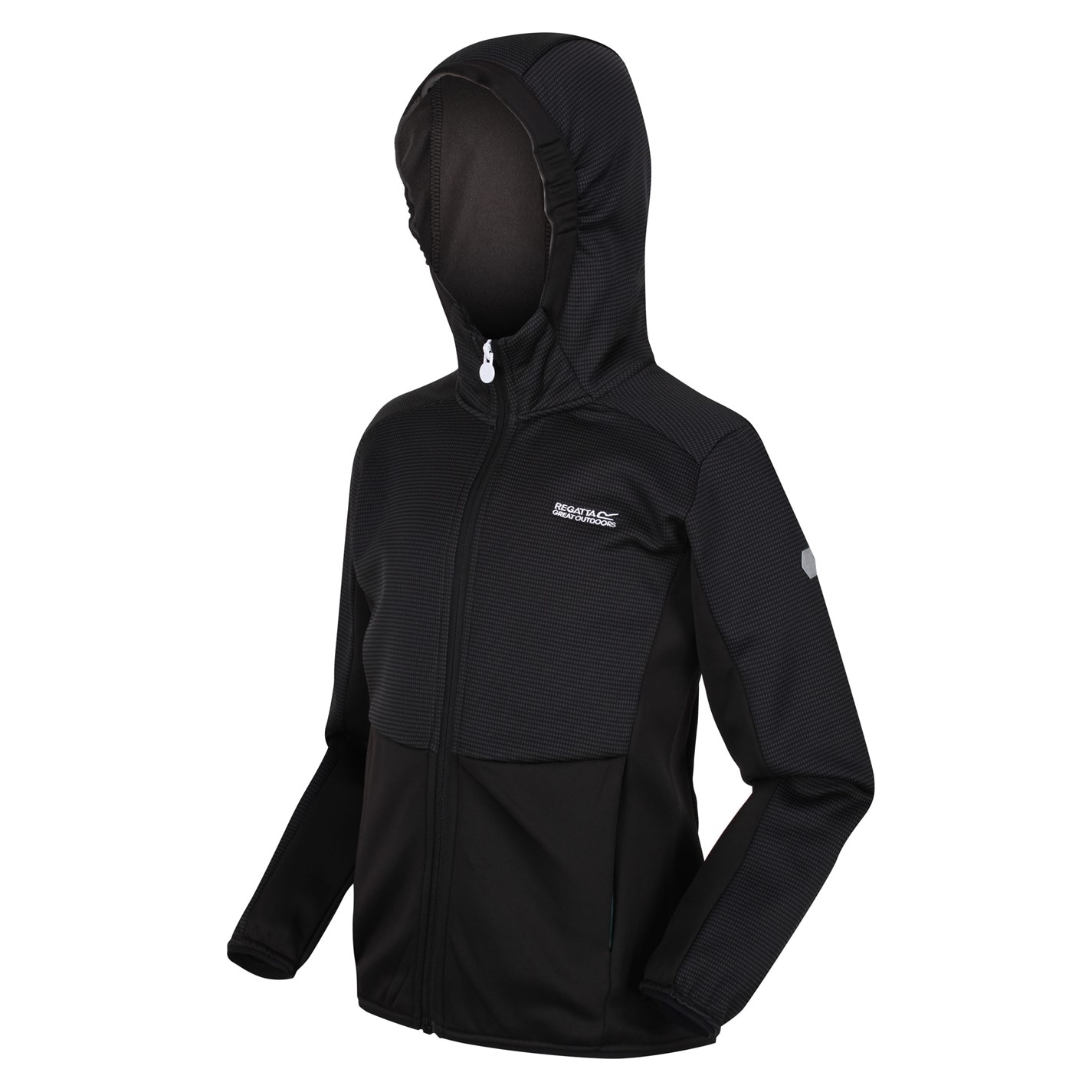 Regatta Black 5587976 Full Zip Fleece Fabric - 3