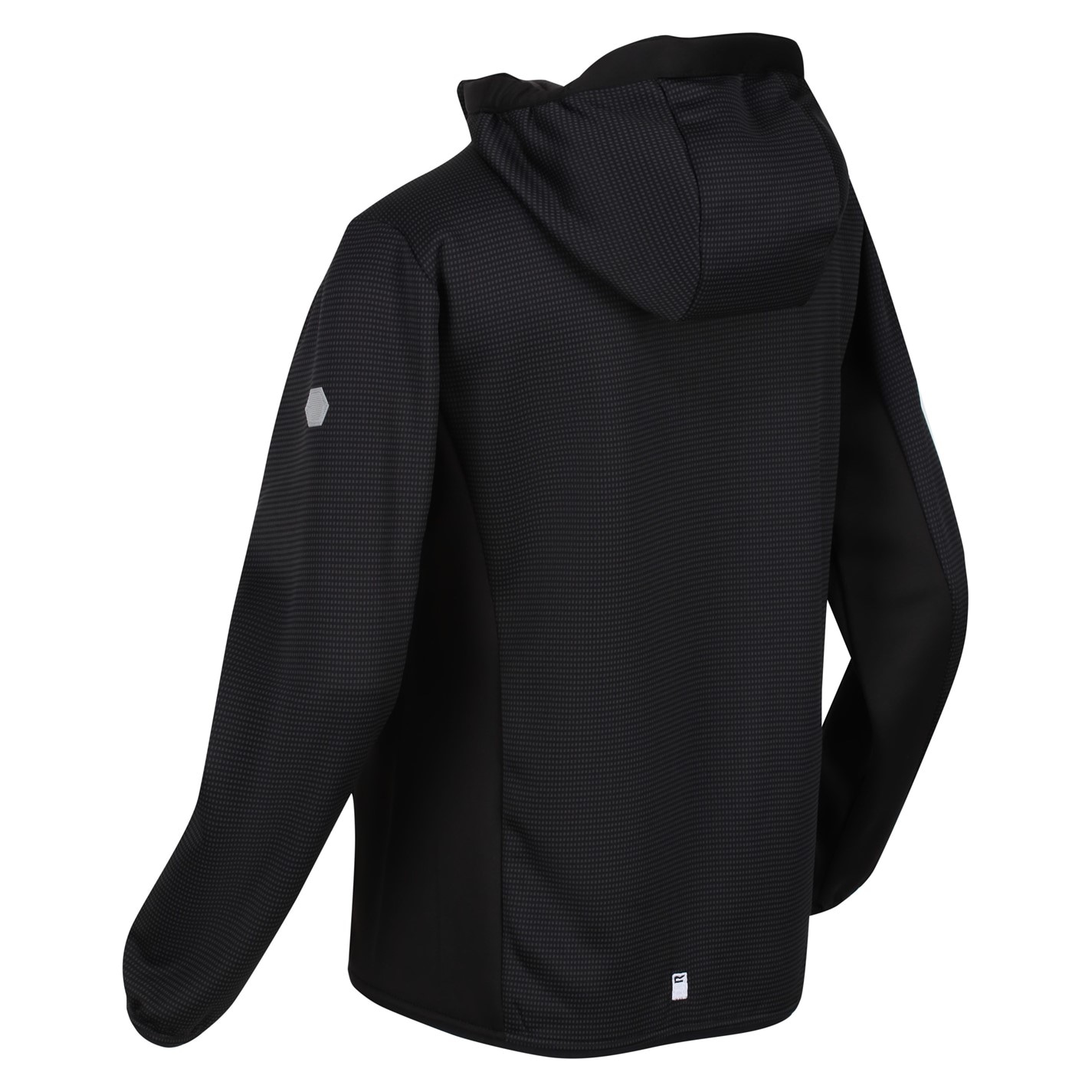 Regatta Black 5587976 Full Zip Fleece Fabric - 4