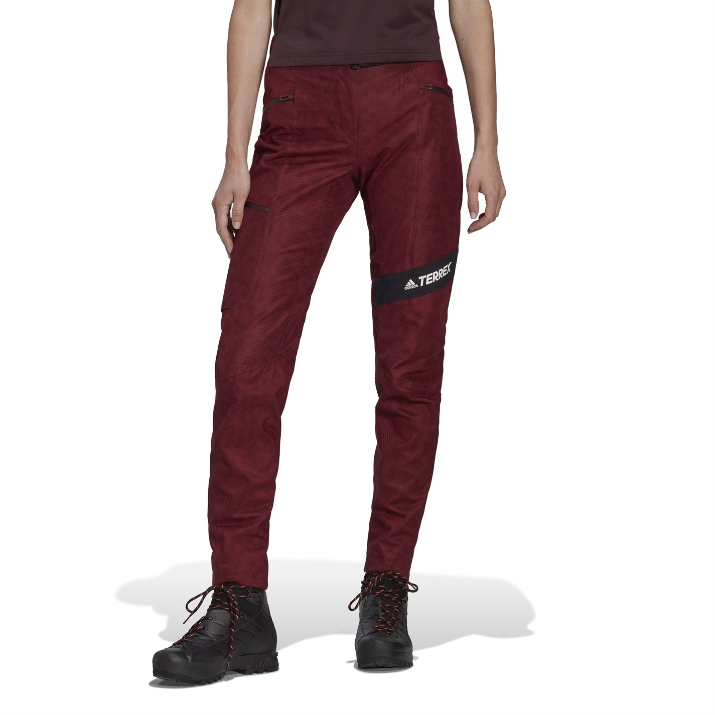 Nohavice adidas Shared 2206417 Terrex Techrock RAIN.RDY Walking Trousers Womens - 2