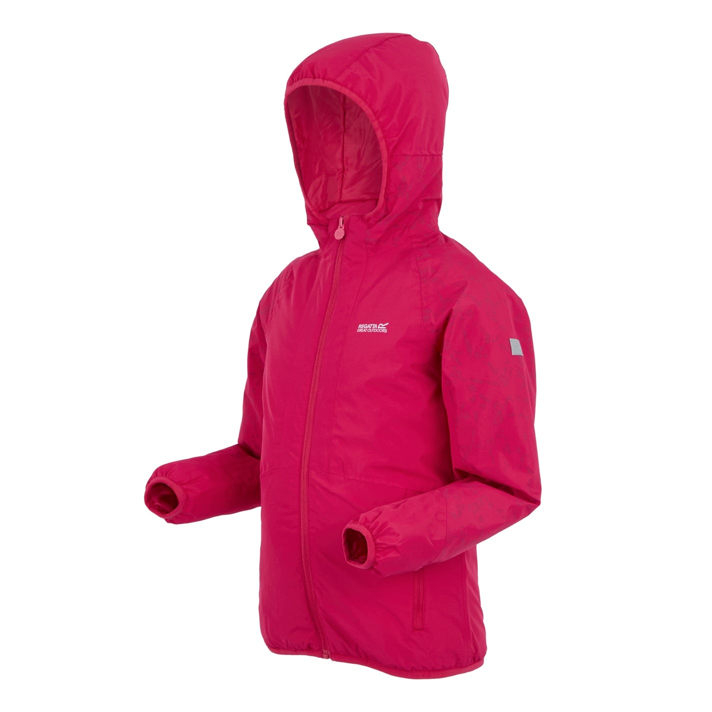 Regatta Pink Potion 8125476 Unisex Kids' Volcanic Water-Repellent Breathable Softshell Jacket - 3