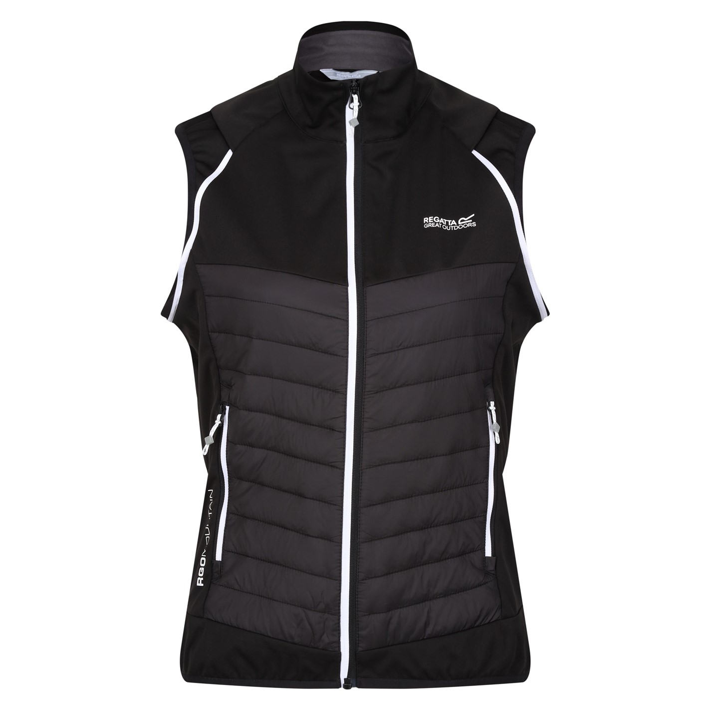 Dámska bunda Regatta Black 8979872 Women's Steren Hybrid Weather-Resistant Softshell Jacket - 2