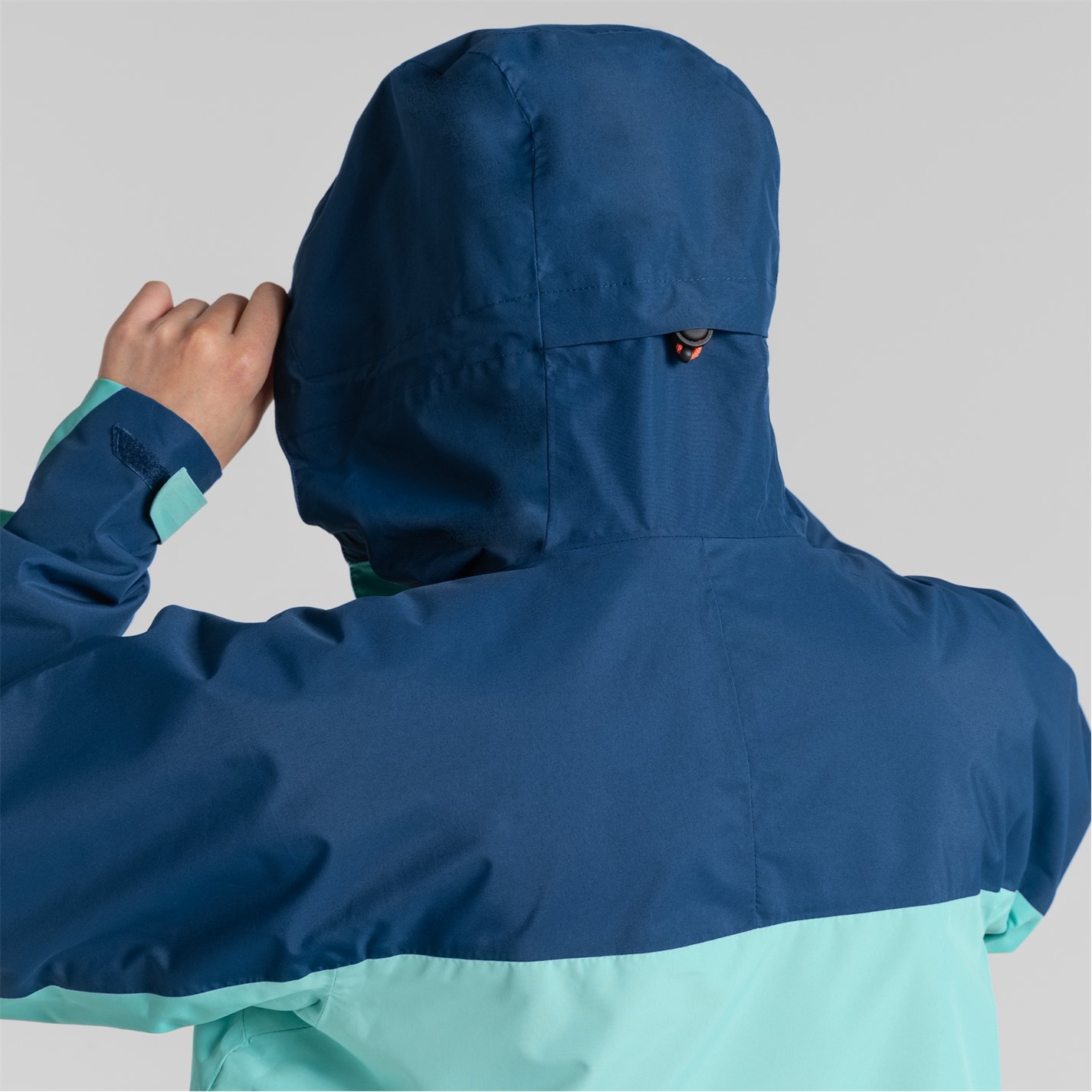 Bunda Craghoppers PosBluOcnGrn 207384 Men's Dustin Waterproof Jacket - 14