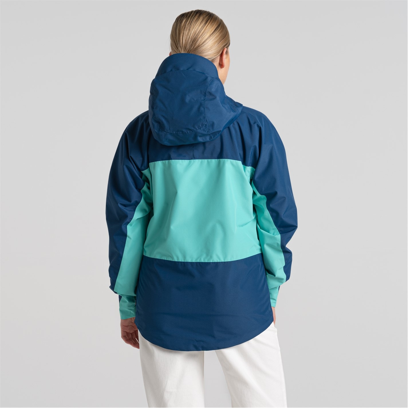 Bunda Craghoppers PosBluOcnGrn 207384 Men's Dustin Waterproof Jacket - 6
