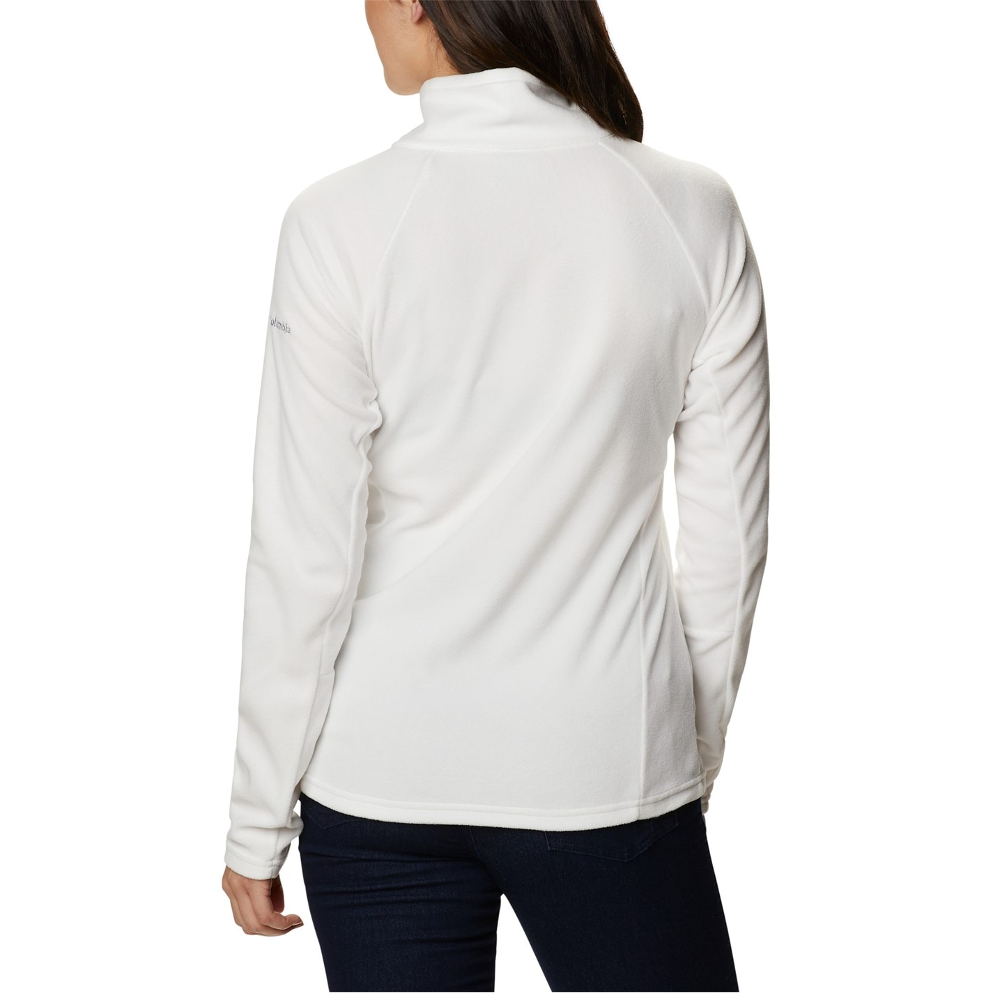 Mikina Columbia White 8419999 Glacial Half Zip Fleece Womens - 2