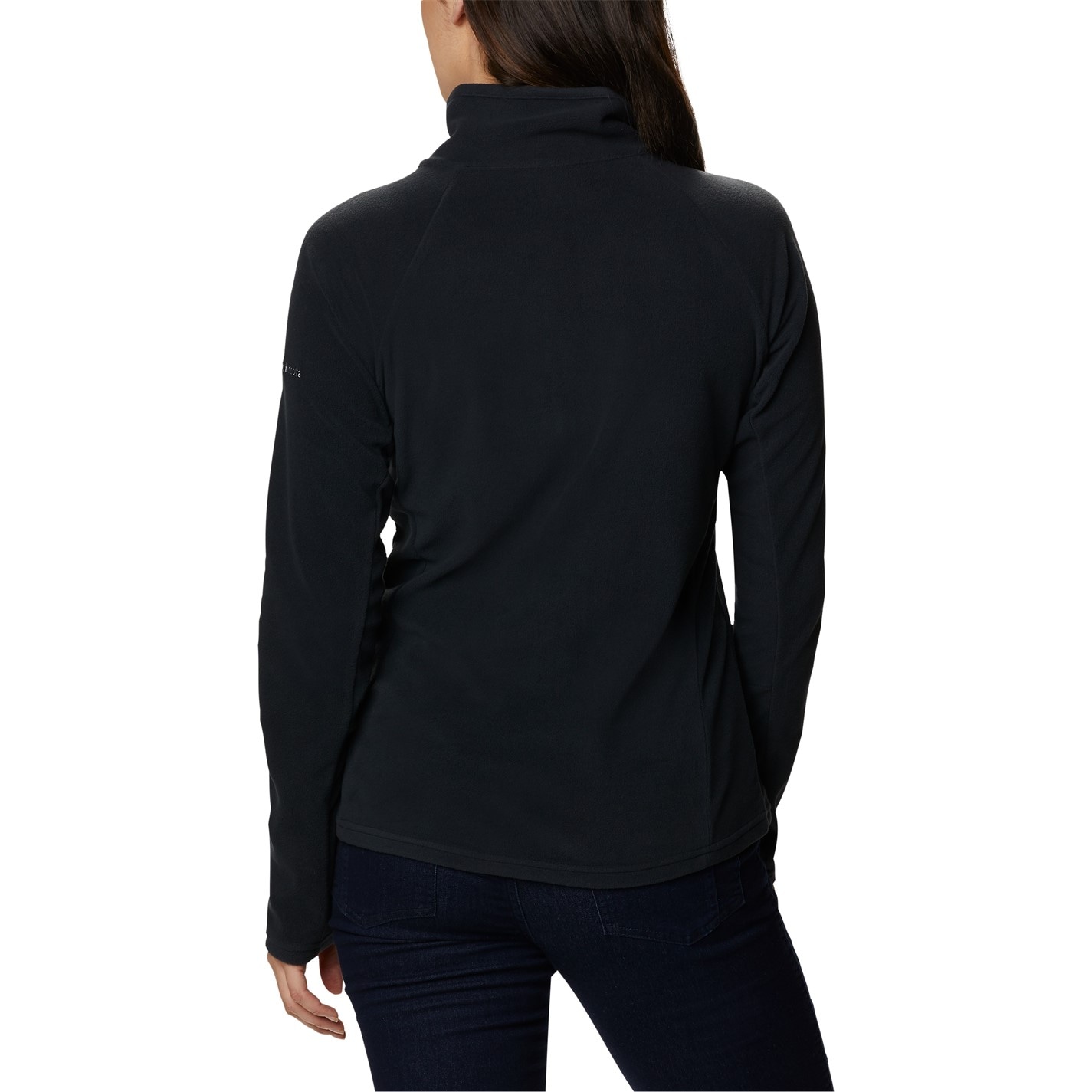 Mikina Columbia Black 6450854 Glacial Half Zip Fleece Womens - 3