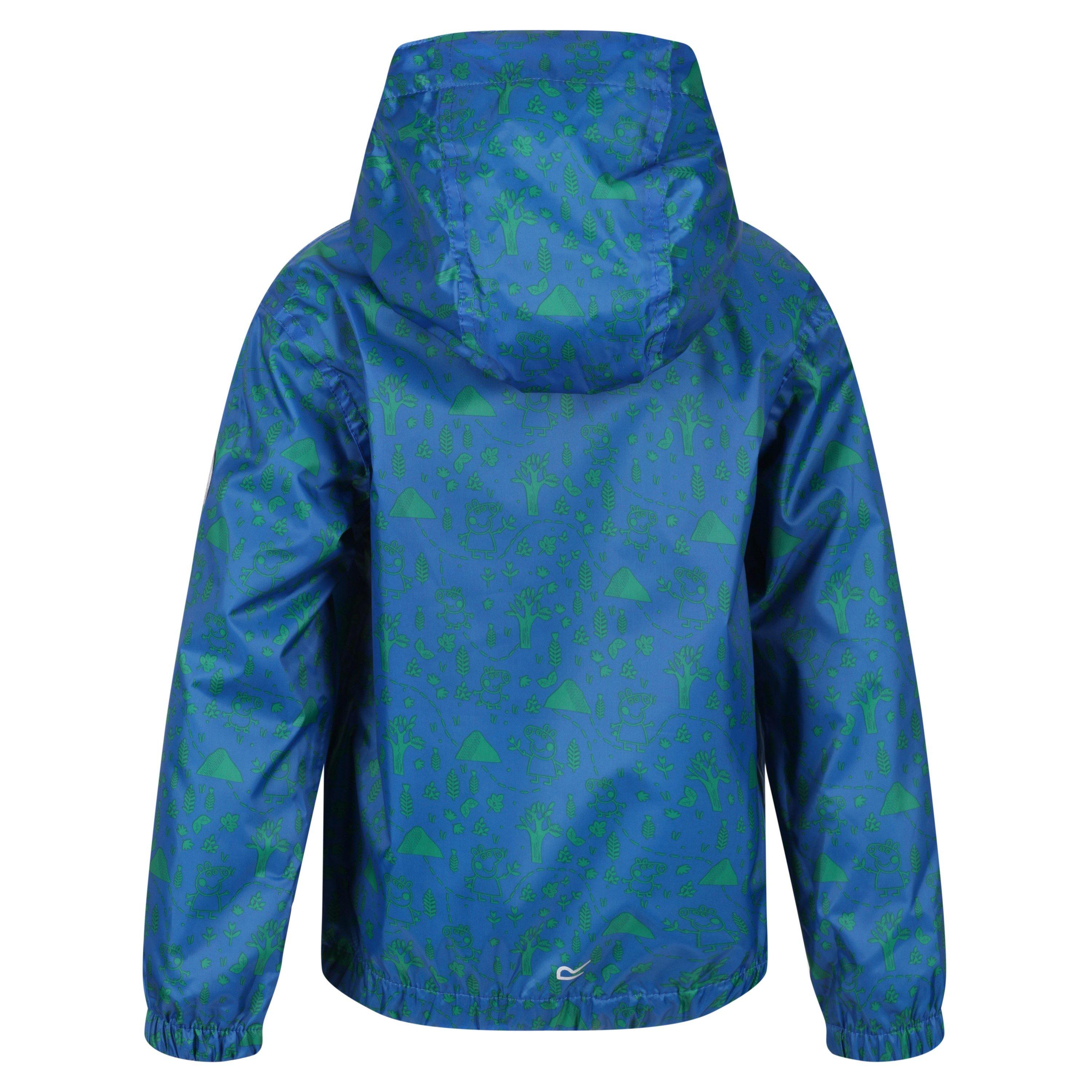 Regatta BrtBlshPolka 7846648 Kids' Muddy Puddle Rain Jacket - 2