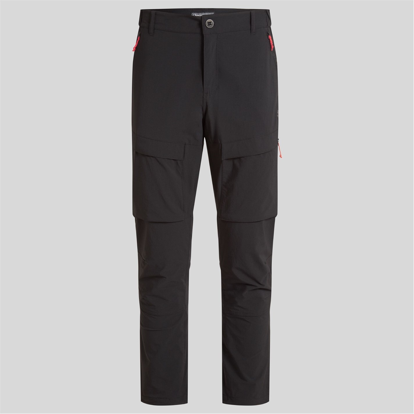 Nohavice Craghoppers Black 3879101 Men's Crag Kiwi Pro Walking Trousers - 1
