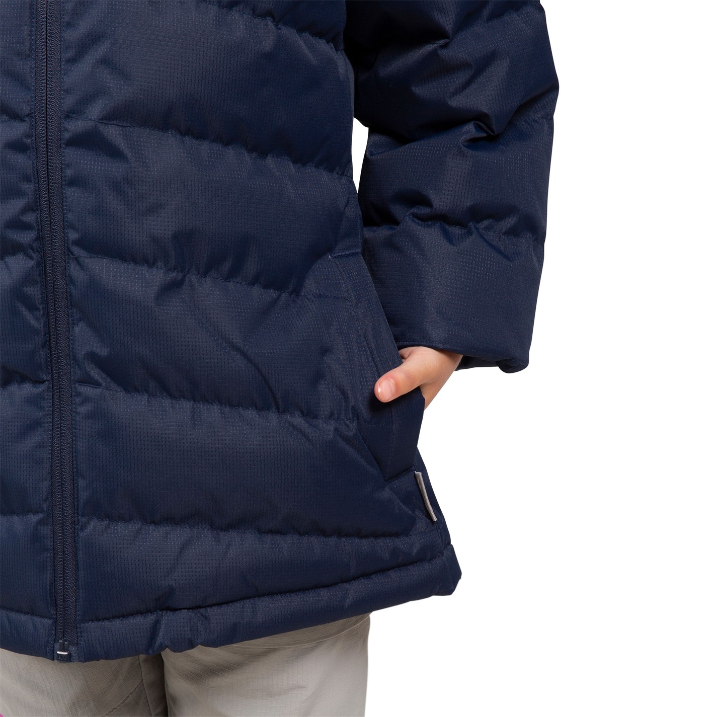 Trespass Navy 4861164 Kids' Amira Insulated Lightweight Puffer Jacket - 6