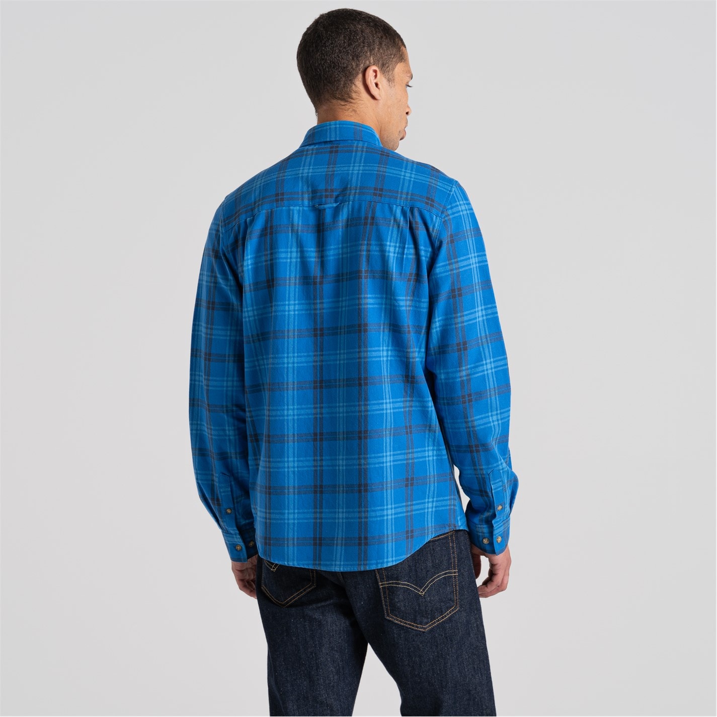 Košile Craghoppers BoltBlue CHK 2530085 Men's Lonbard Long Sleeve Shirt - 3