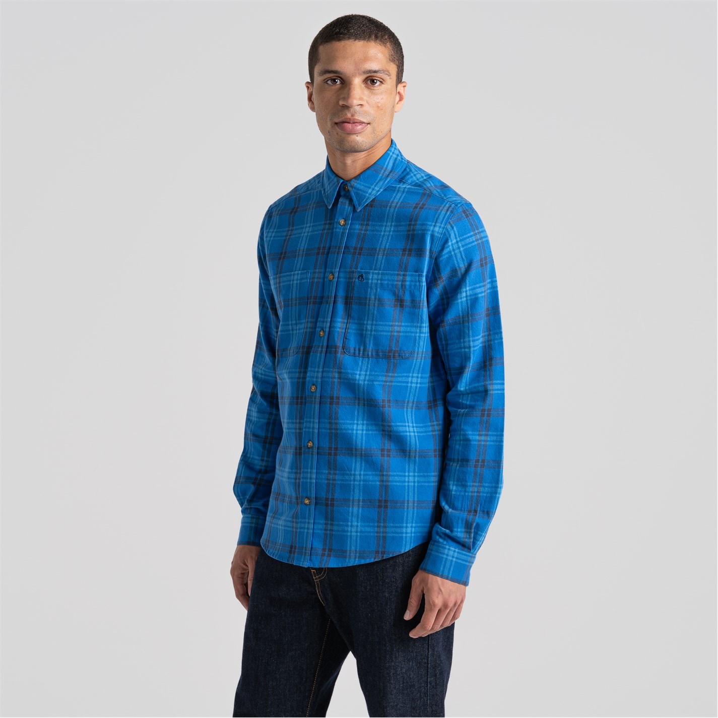 Košile Craghoppers BoltBlue CHK 2530085 Men's Lonbard Long Sleeve Shirt - 5