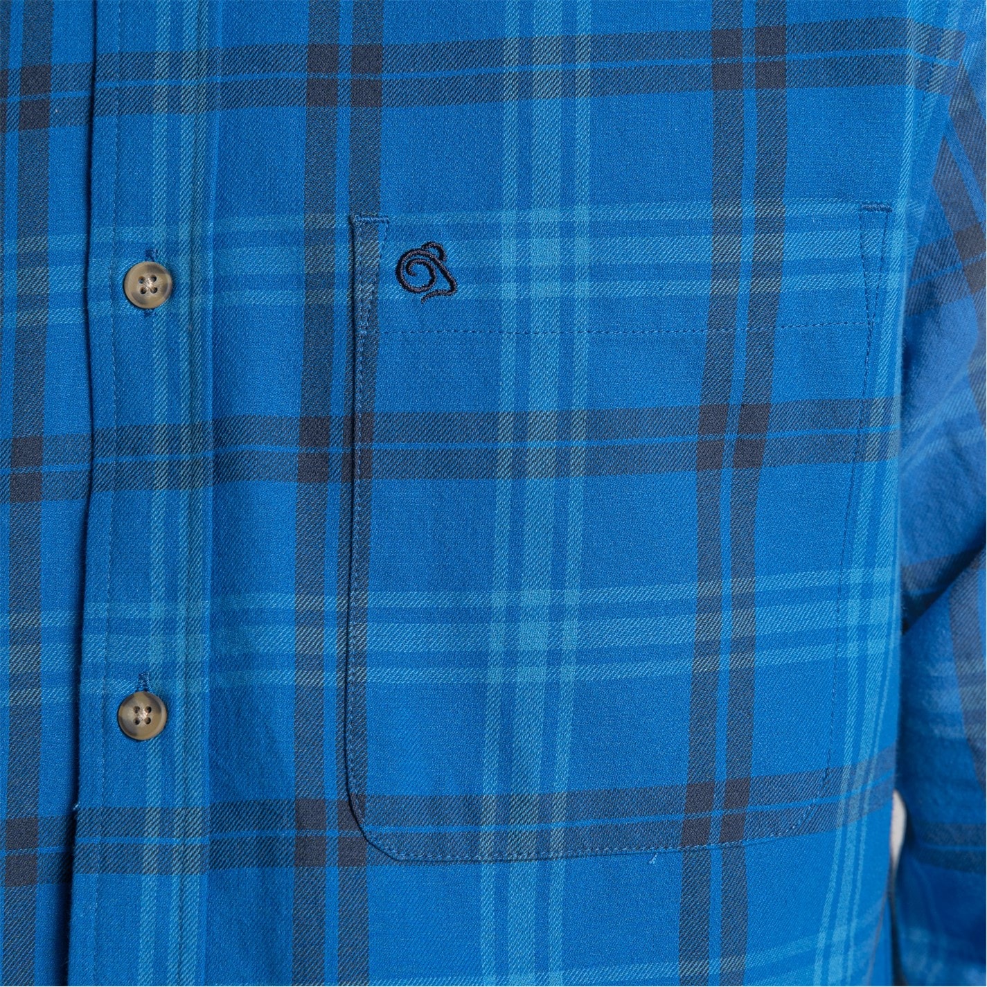 Košile Craghoppers BoltBlue CHK 2530085 Men's Lonbard Long Sleeve Shirt - 7