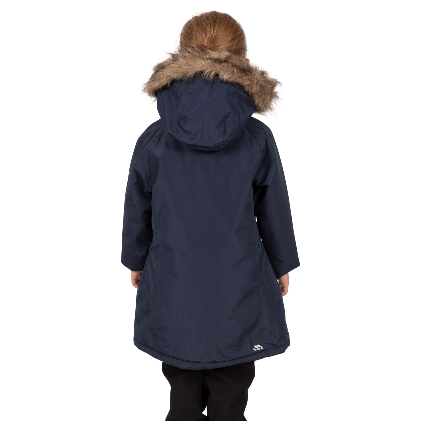 Trespass Navy 5709045 Kids' Fame Waterproof Parka - 4