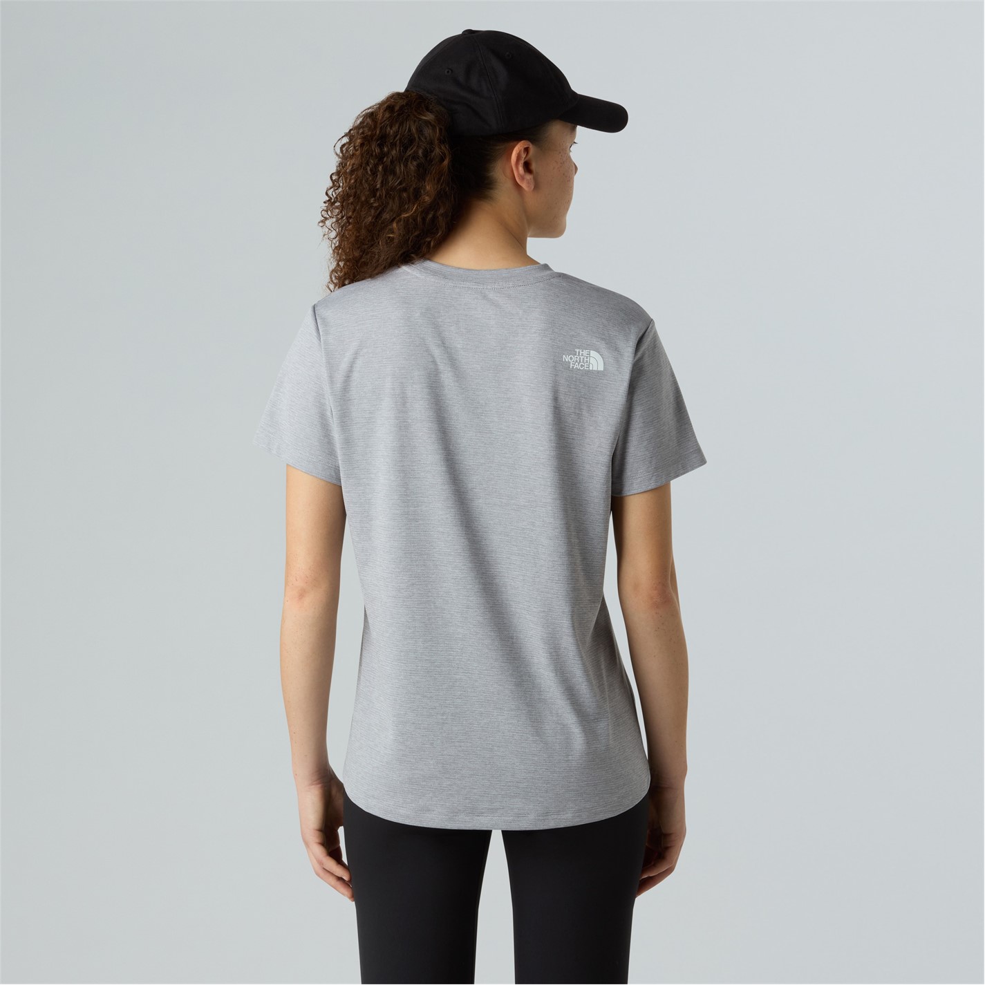 Tričko The North Face Grey Heather 8971254 Womens TNF Flex Regular Short-Sleeve Performance T-Shirt - 4