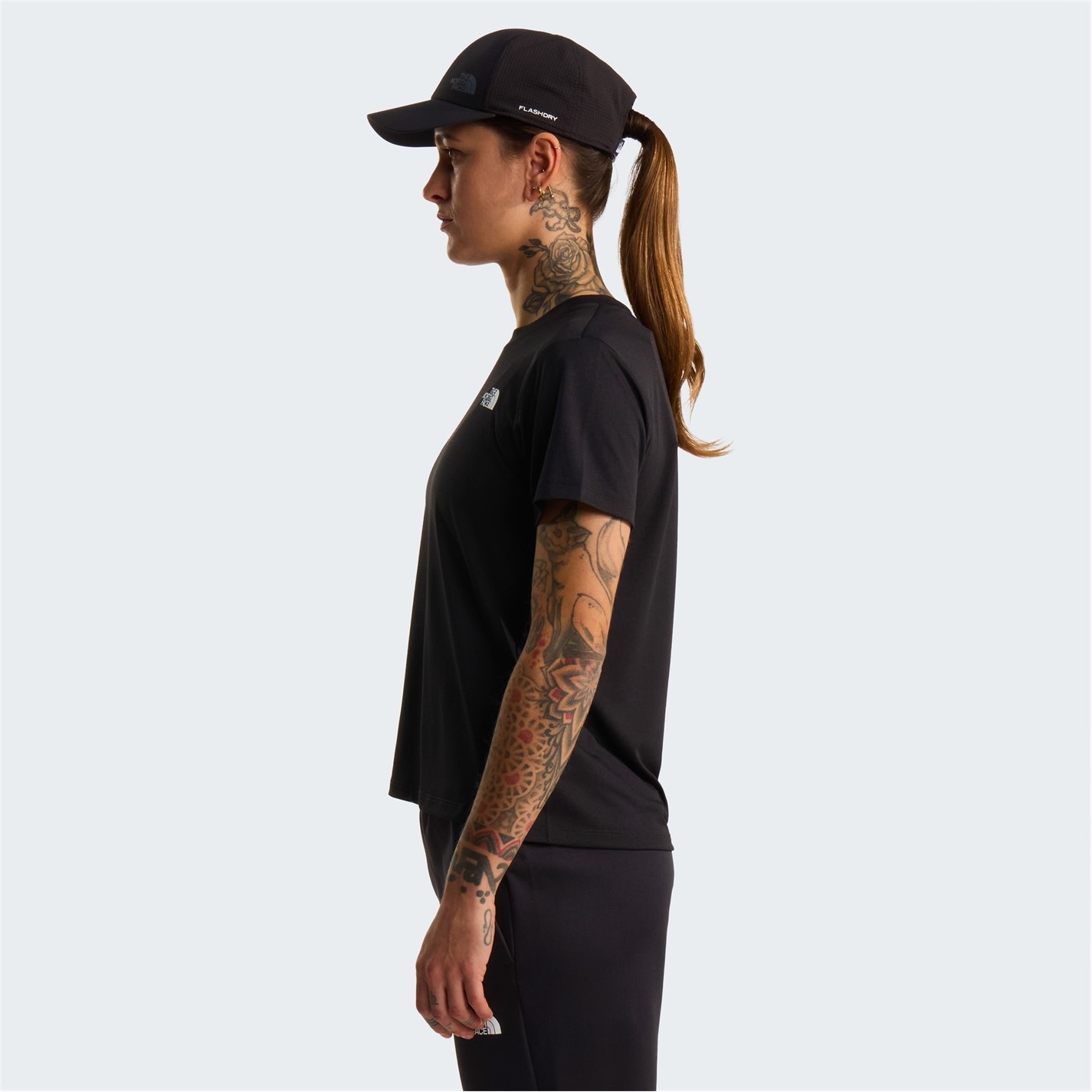 Tričko The North Face Black 9465309 Womens TNF Flex Regular Short-Sleeve Performance T-Shirt - 5