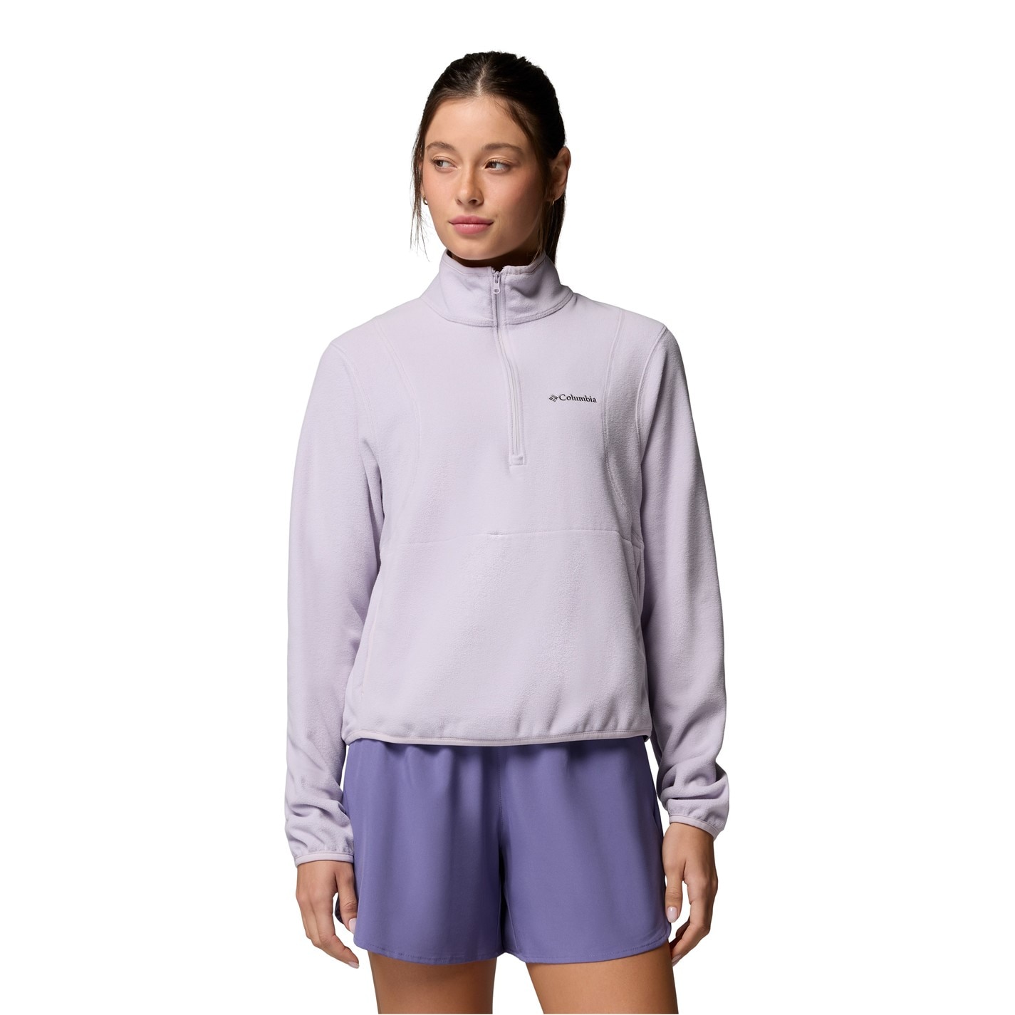 Mikina Columbia Lavender Pearl 7206002 Vital Valley™ Fleece Half Zip - 1