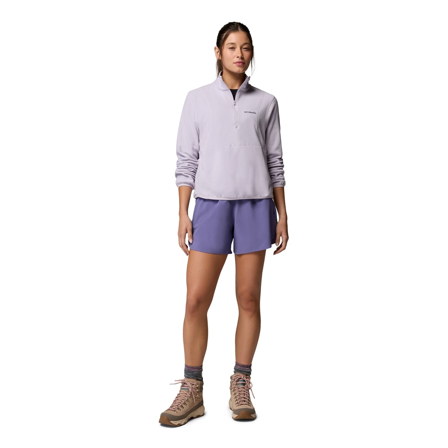 Mikina Columbia Lavender Pearl 7206002 Vital Valley™ Fleece Half Zip - 3