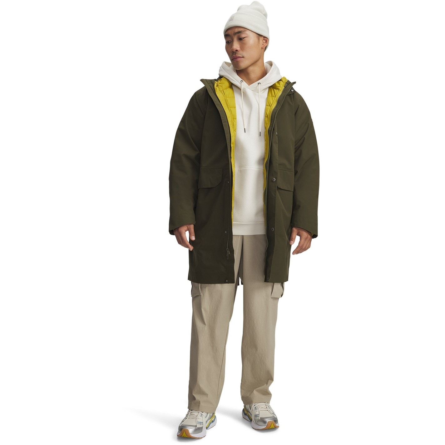 Bunda Under Armour Dragonfly Zebra 8576000 Men's Legend Insulate 3 3 in 1 Jacket - 6
