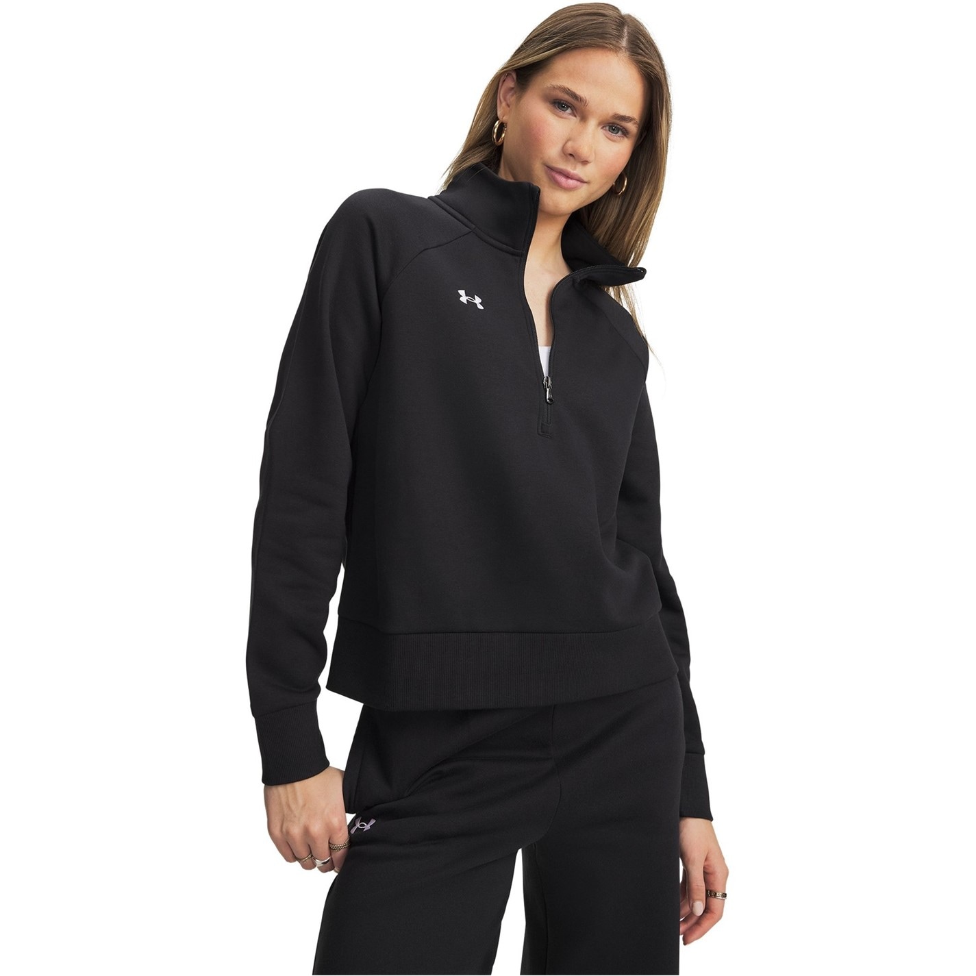Mikina Under Armour Black 3096455 Ua Rival Fleece Hz Womens - 3