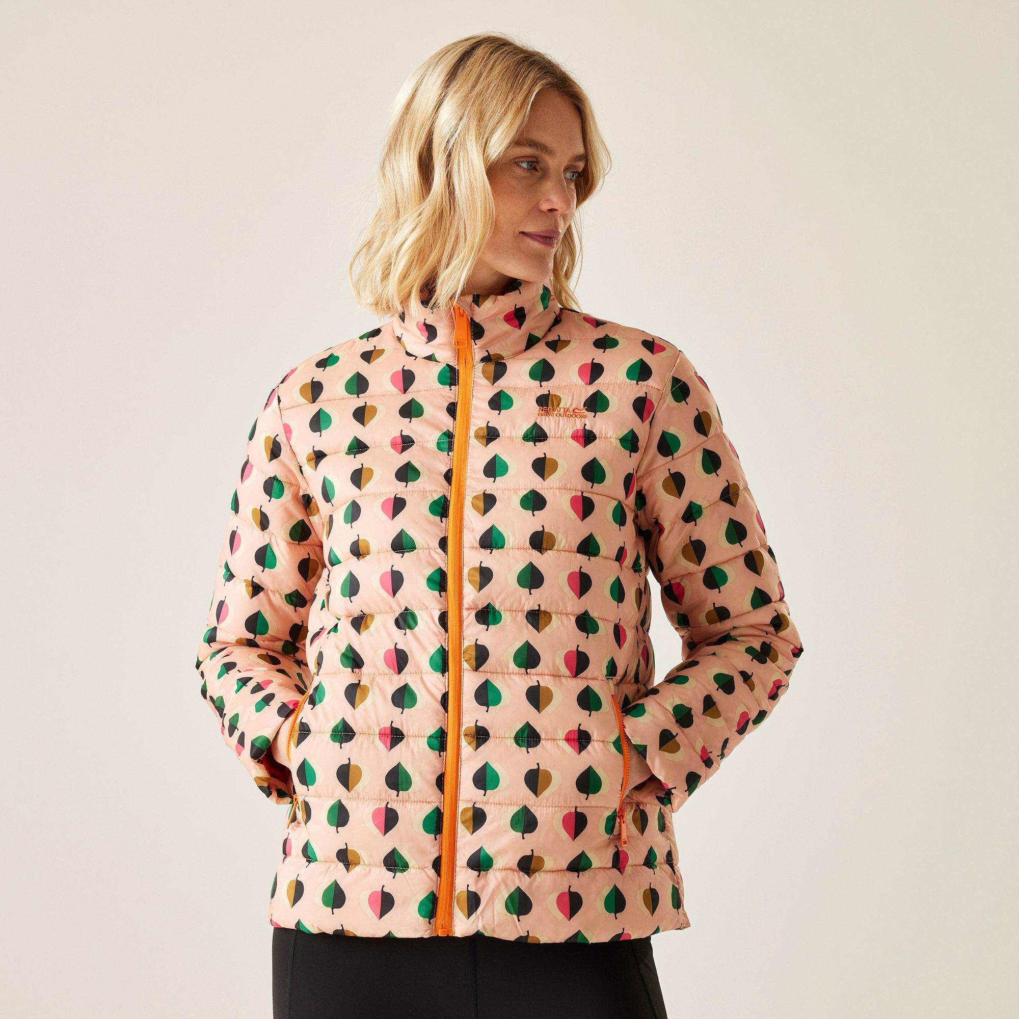 Bunda Regatta TinyElmPink 7595232 Women's Orla Printed Insulated Jacket - 1