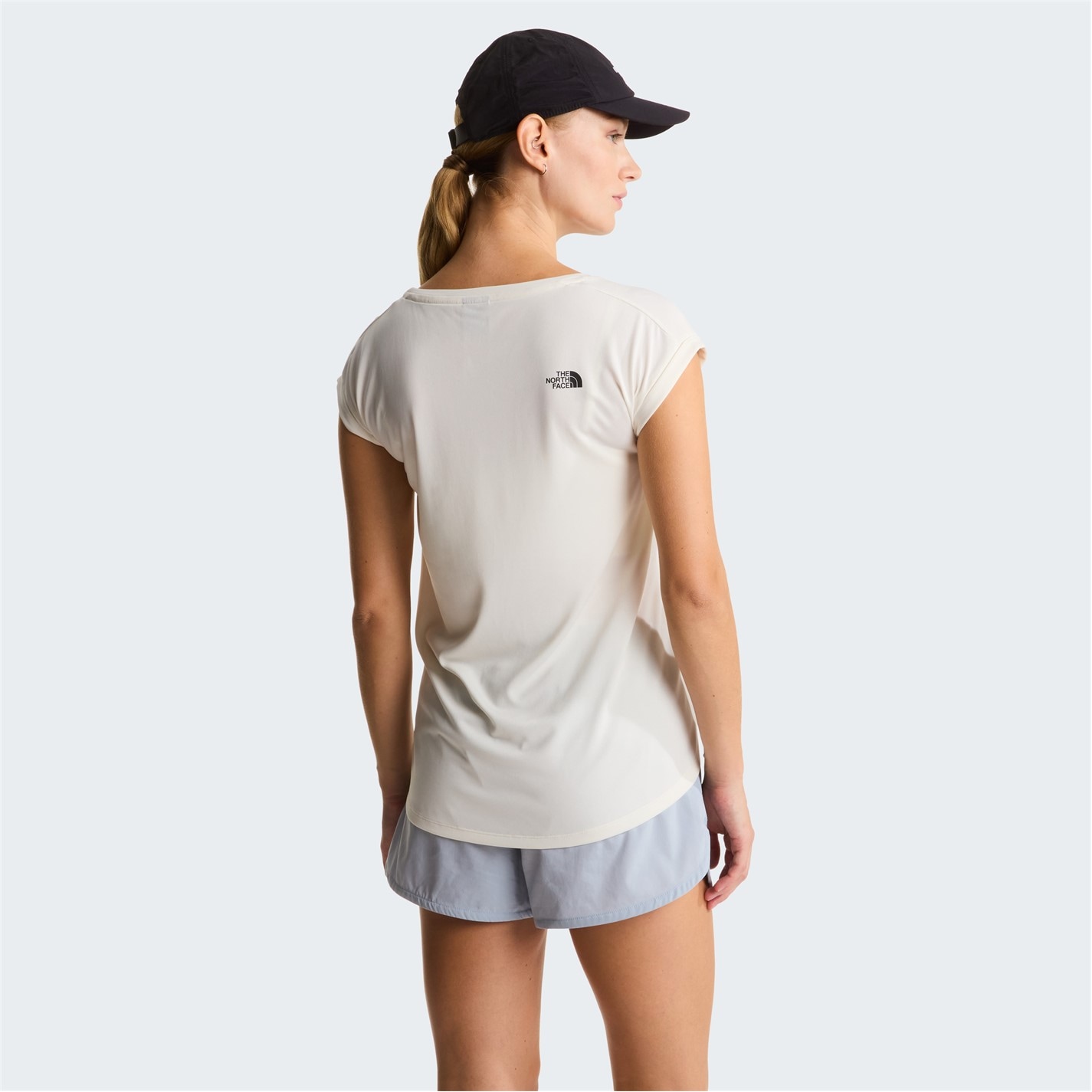 Tričko The North Face White Dune 8000846 Womens Short-Sleeve Performance T-Shirt - 4