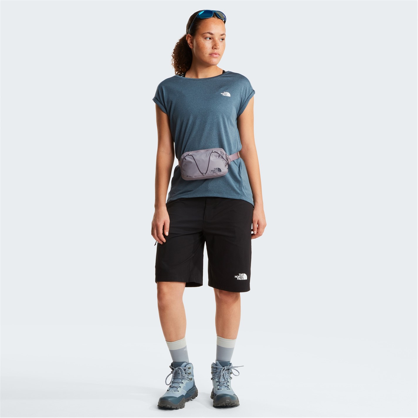 Tričko The North Face Granite Grey 1465373 Womens Short-Sleeve Performance T-Shirt - 6