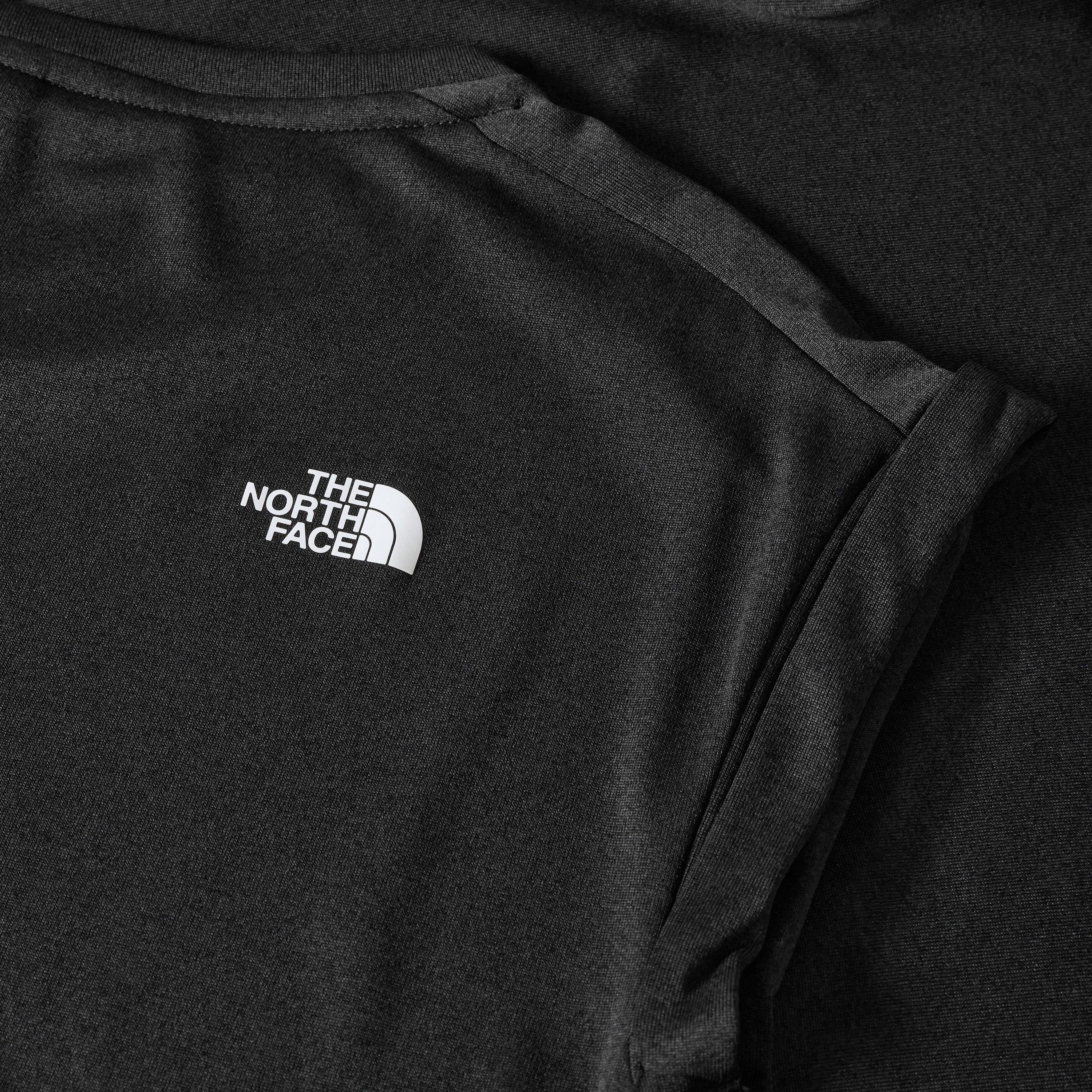 Tričko The North Face TNF Black Hthr 5327022 Womens Short-Sleeve Performance T-Shirt - 3