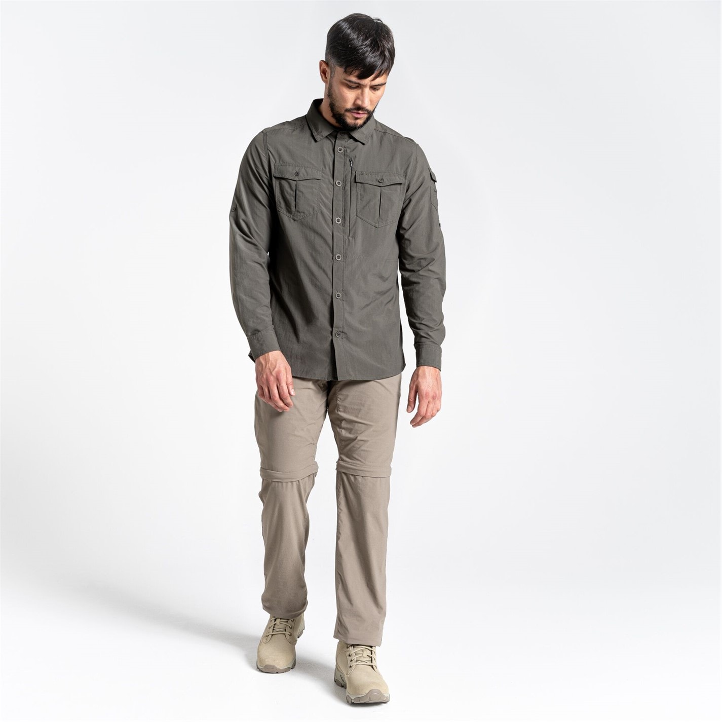 Kalhoty Craghoppers Pebble 4272131 Men's Pro Moisture Wicking Stretch Walking Trousers - 3