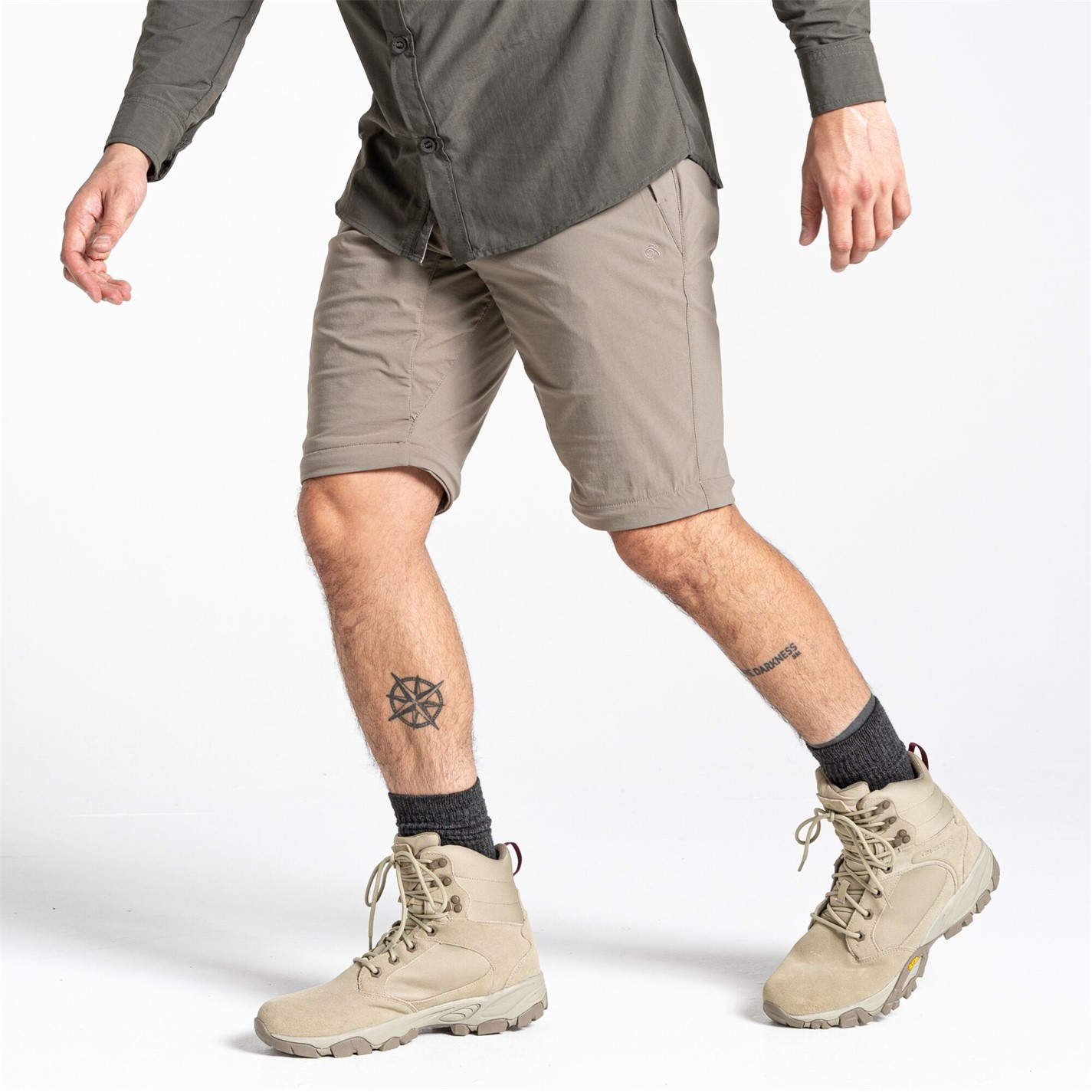Kalhoty Craghoppers Pebble 4272131 Men's Pro Moisture Wicking Stretch Walking Trousers - 4