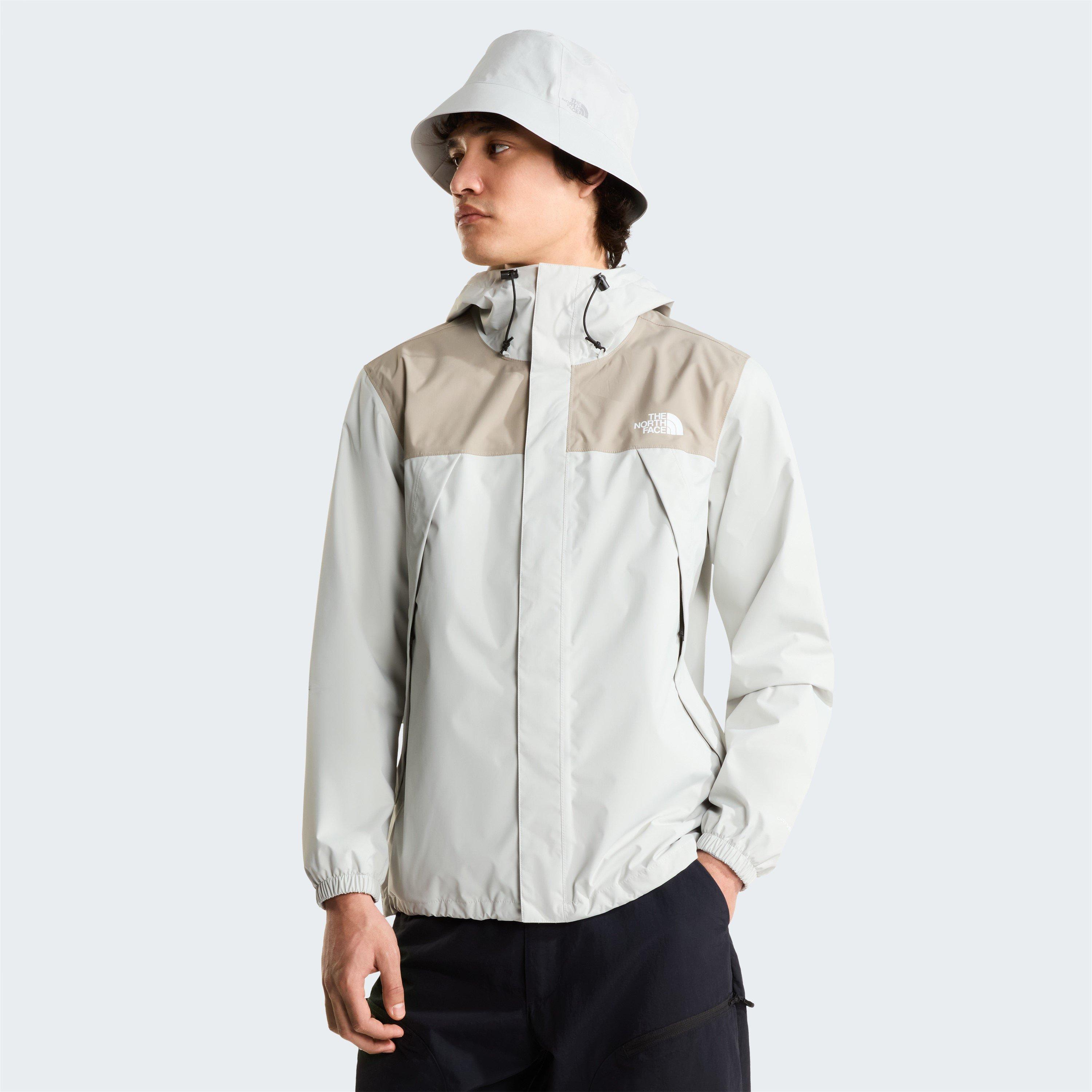 Bunda The North Face Smoke Pearl/Blk 4174183 Mens Antora DryVent Recycled Waterproof Jacket - 3