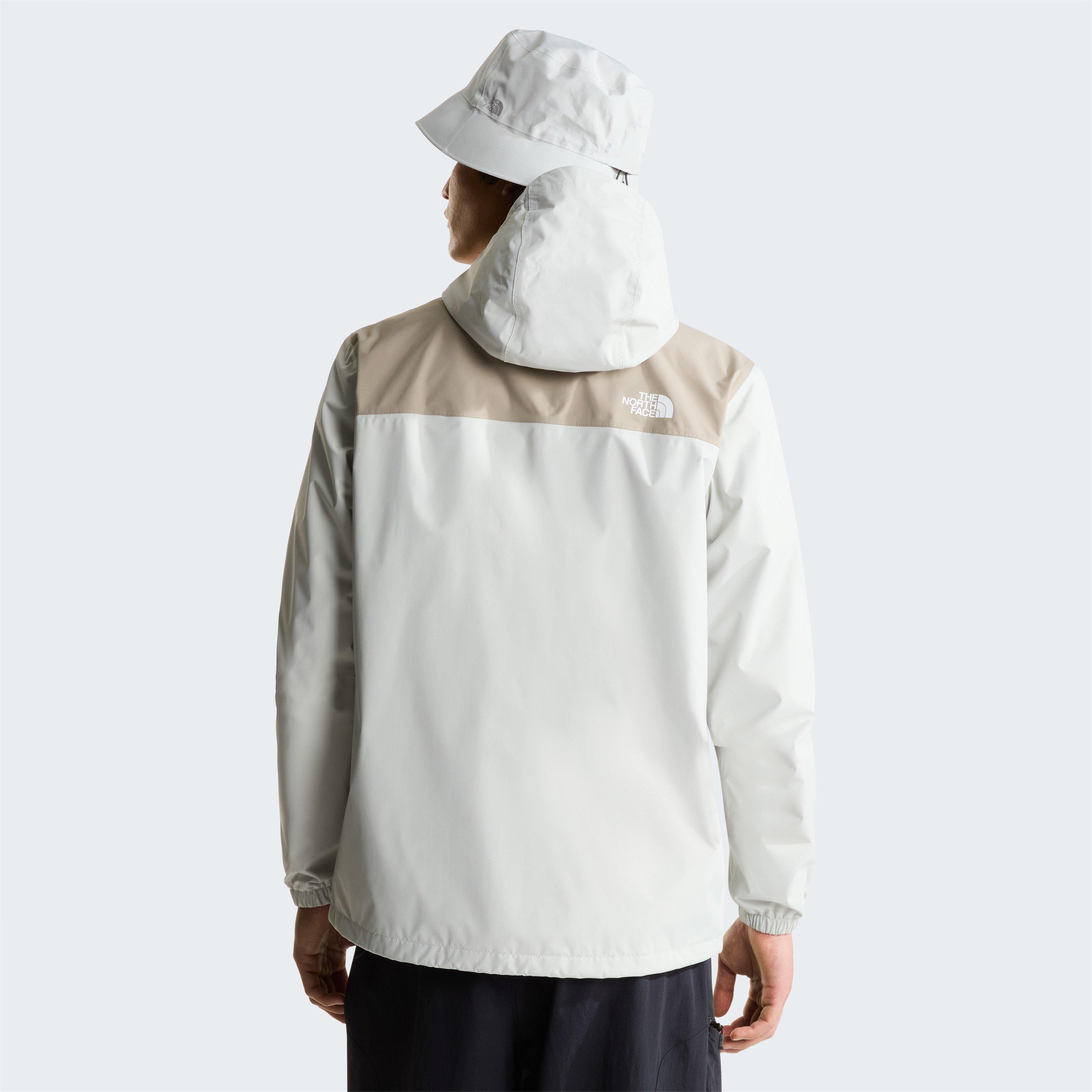 Bunda The North Face Smoke Pearl/Blk 4174183 Mens Antora DryVent Recycled Waterproof Jacket - 4