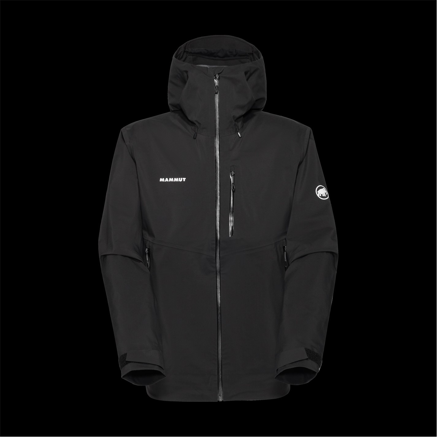 Bunda Mammut Black 7477582 Men's Alto Waterproof Windproof Jacket - 7