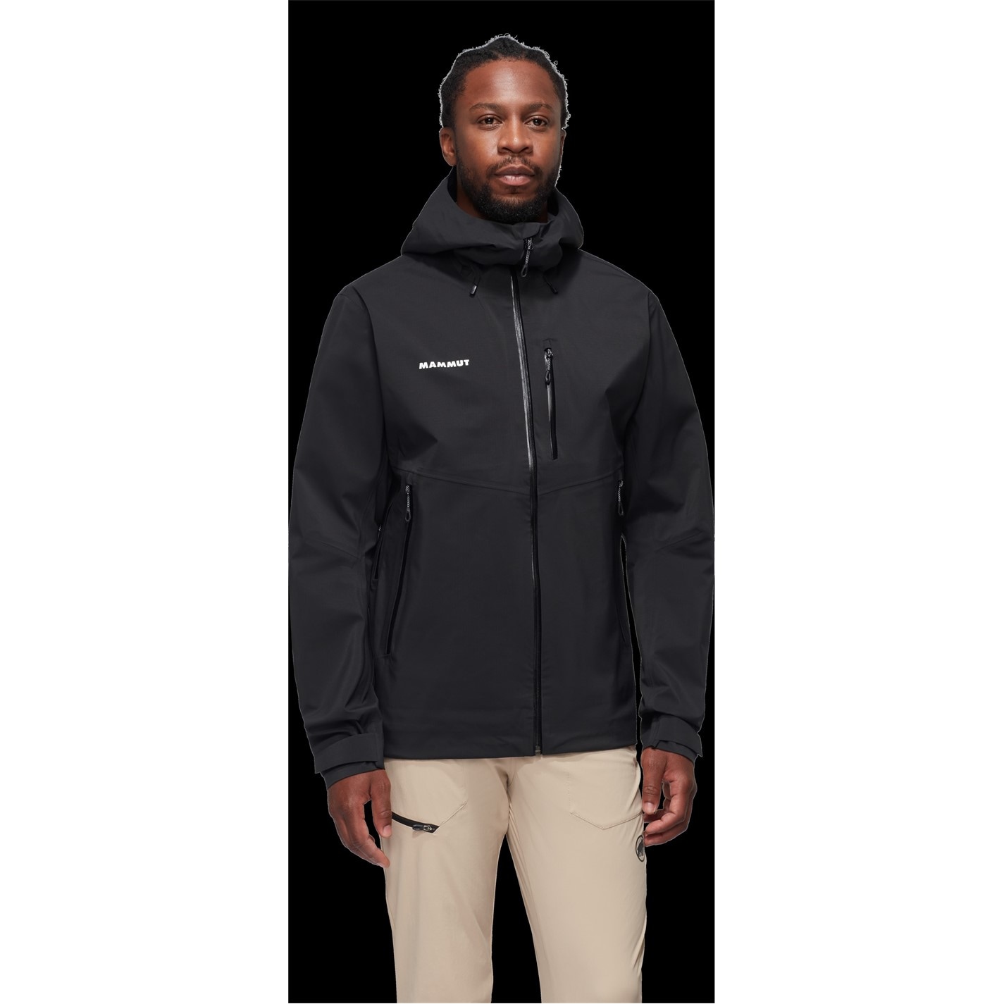 Bunda Mammut Black 7477582 Men's Alto Waterproof Windproof Jacket - 9