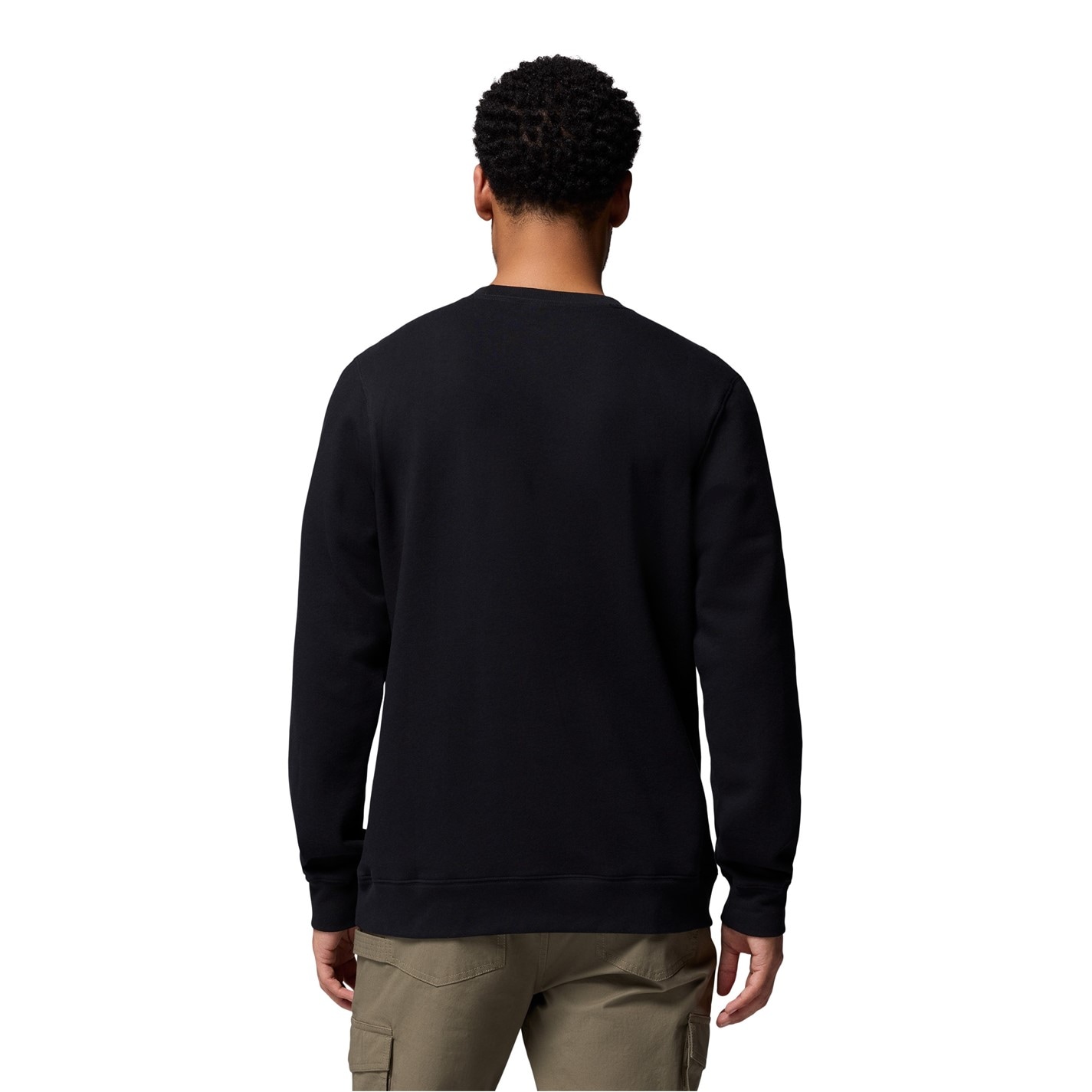 Bunda Columbia Black 9349937 Trek Crew Sweatshirt Mens - 2