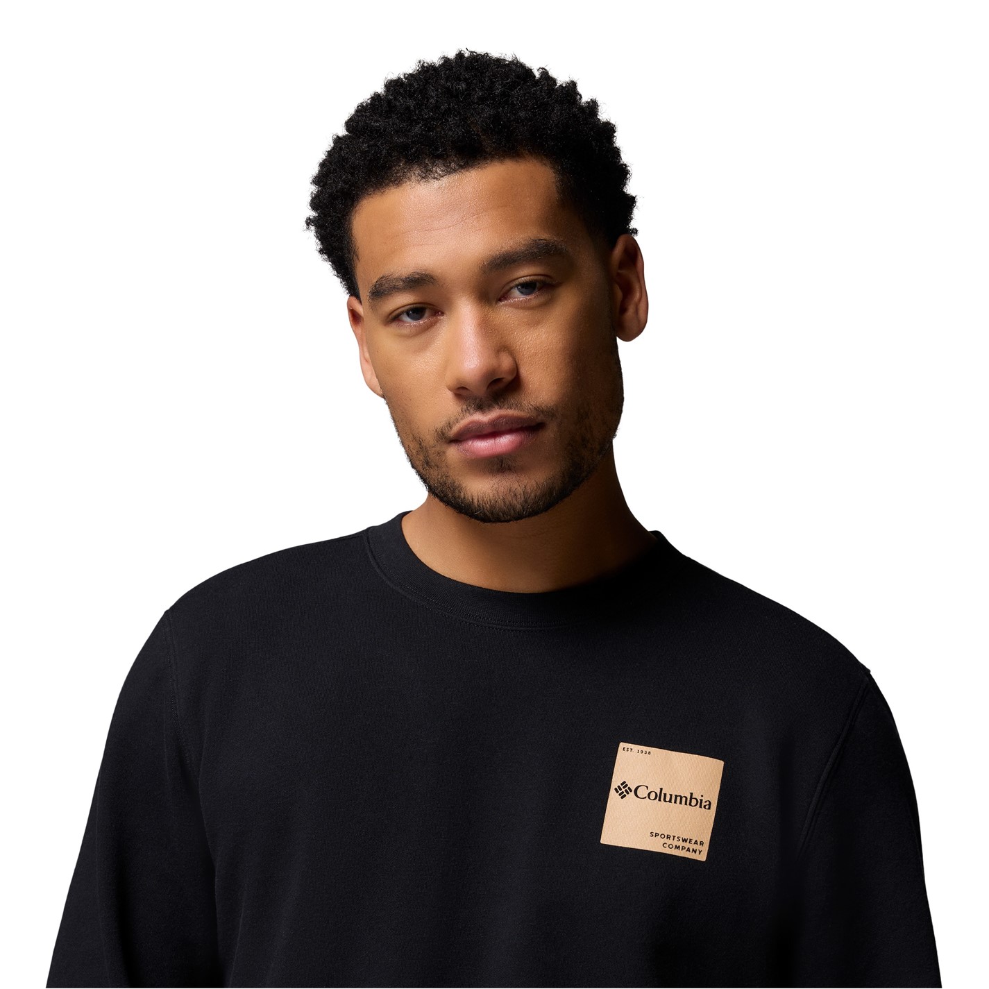 Bunda Columbia Black 9349937 Trek Crew Sweatshirt Mens - 4